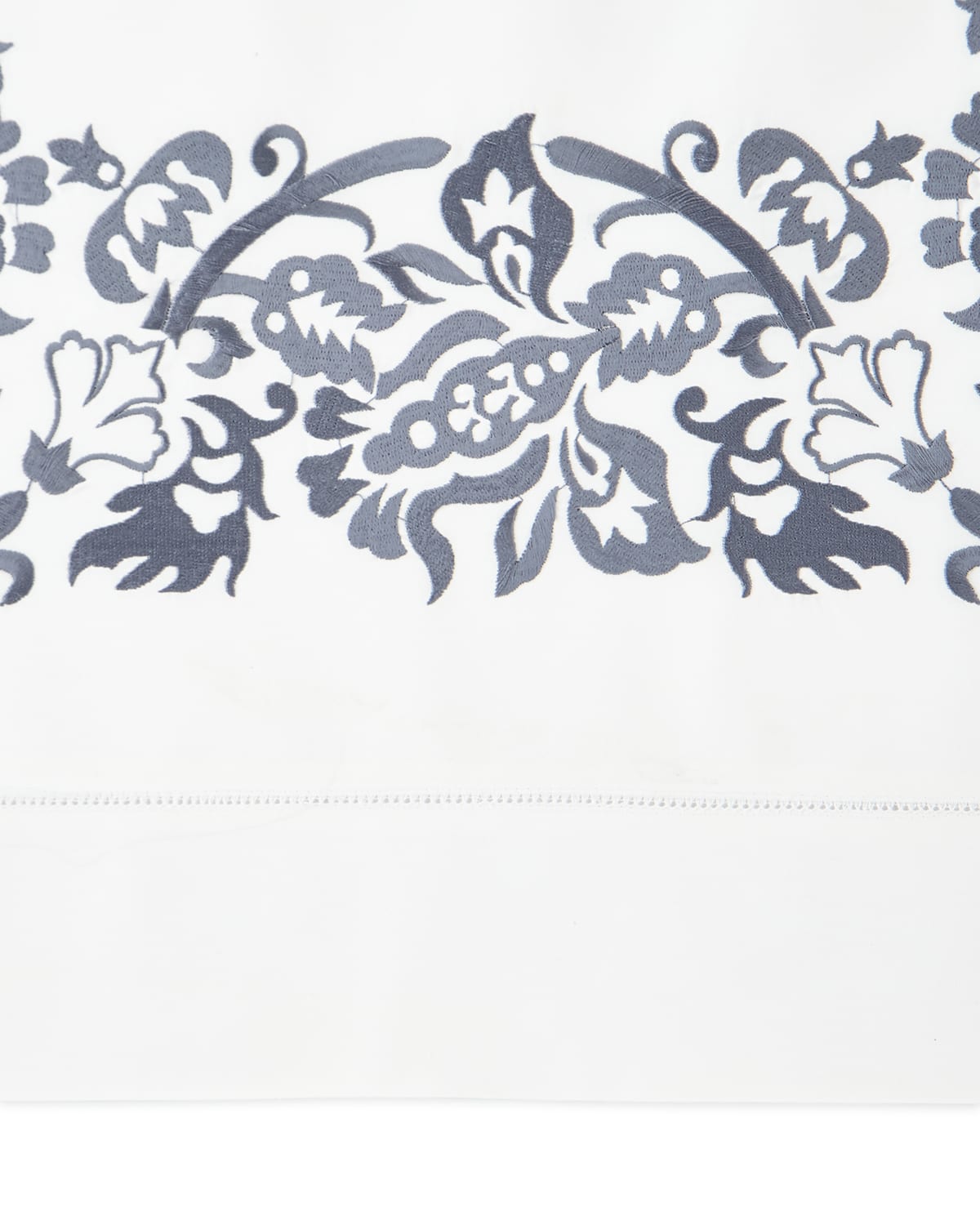 Sferra Saxon Standard Embroidered Sham