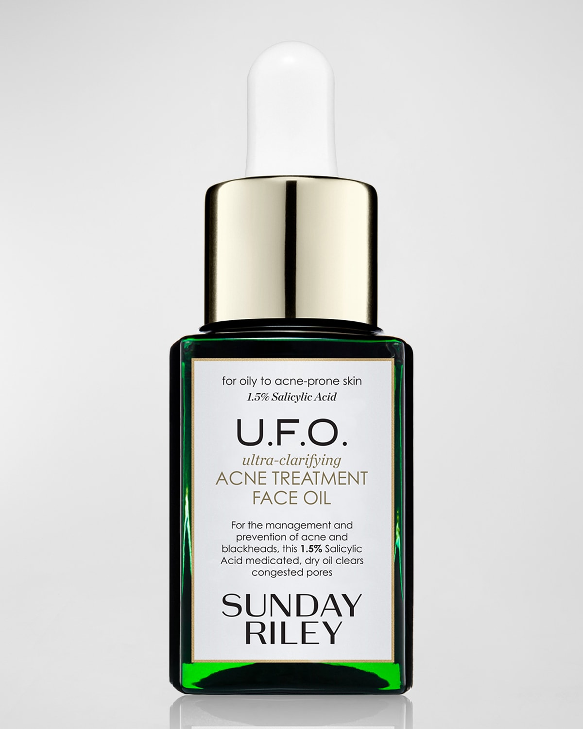 Sunday Riley Modern Skincare U.F.O. Ultra-Clarifying Acne Treatment Face Oil, 0.5 oz.