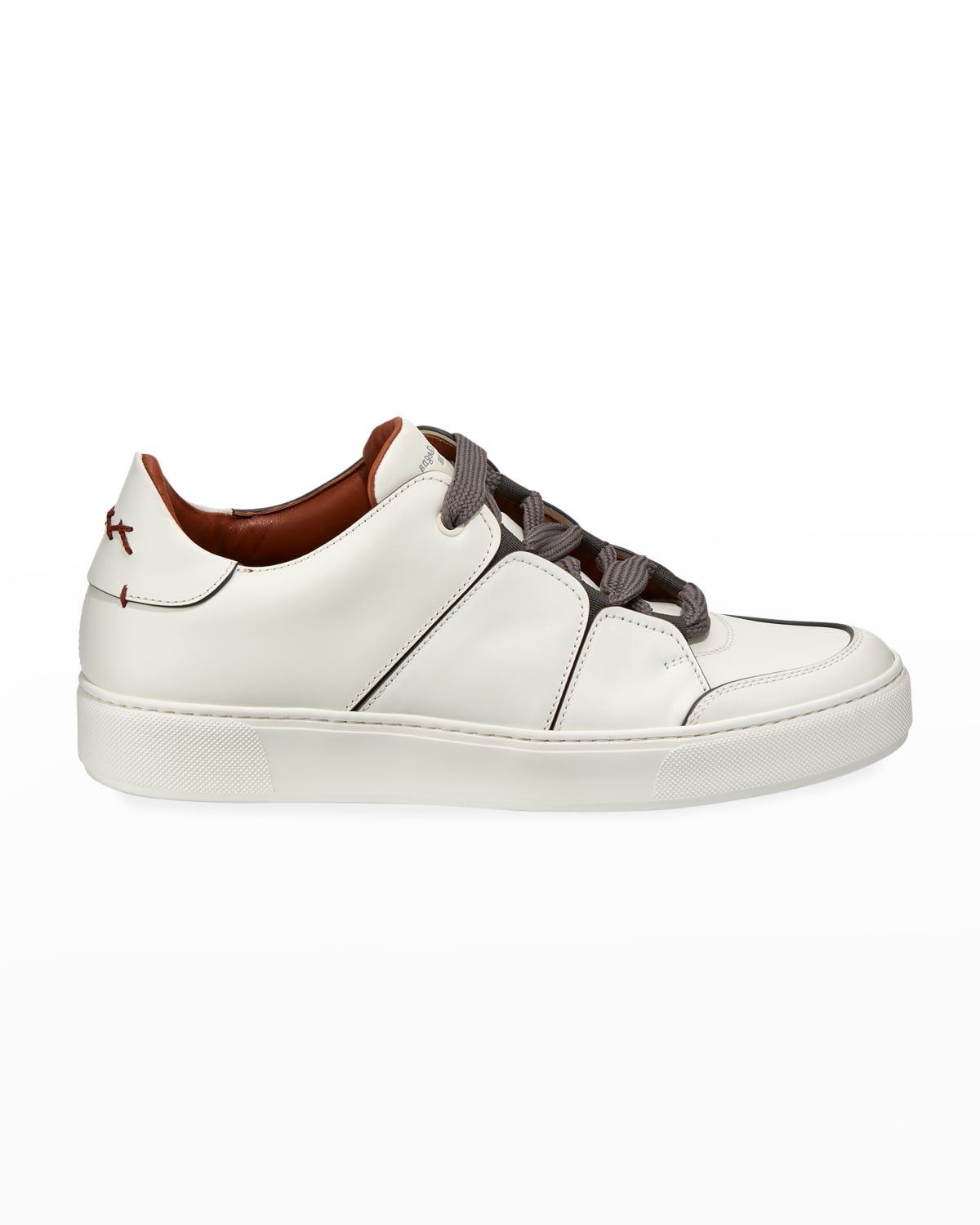 mens leather low tops