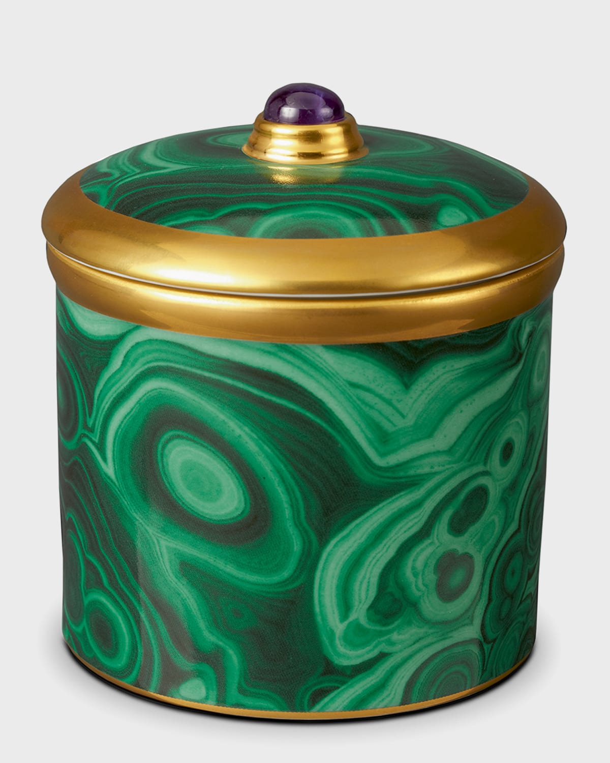 L 'Objet Malachite Candle