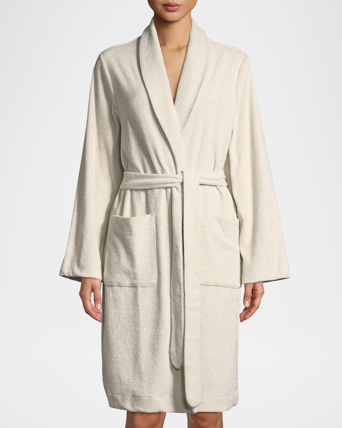 Hanro Plush Short Robe