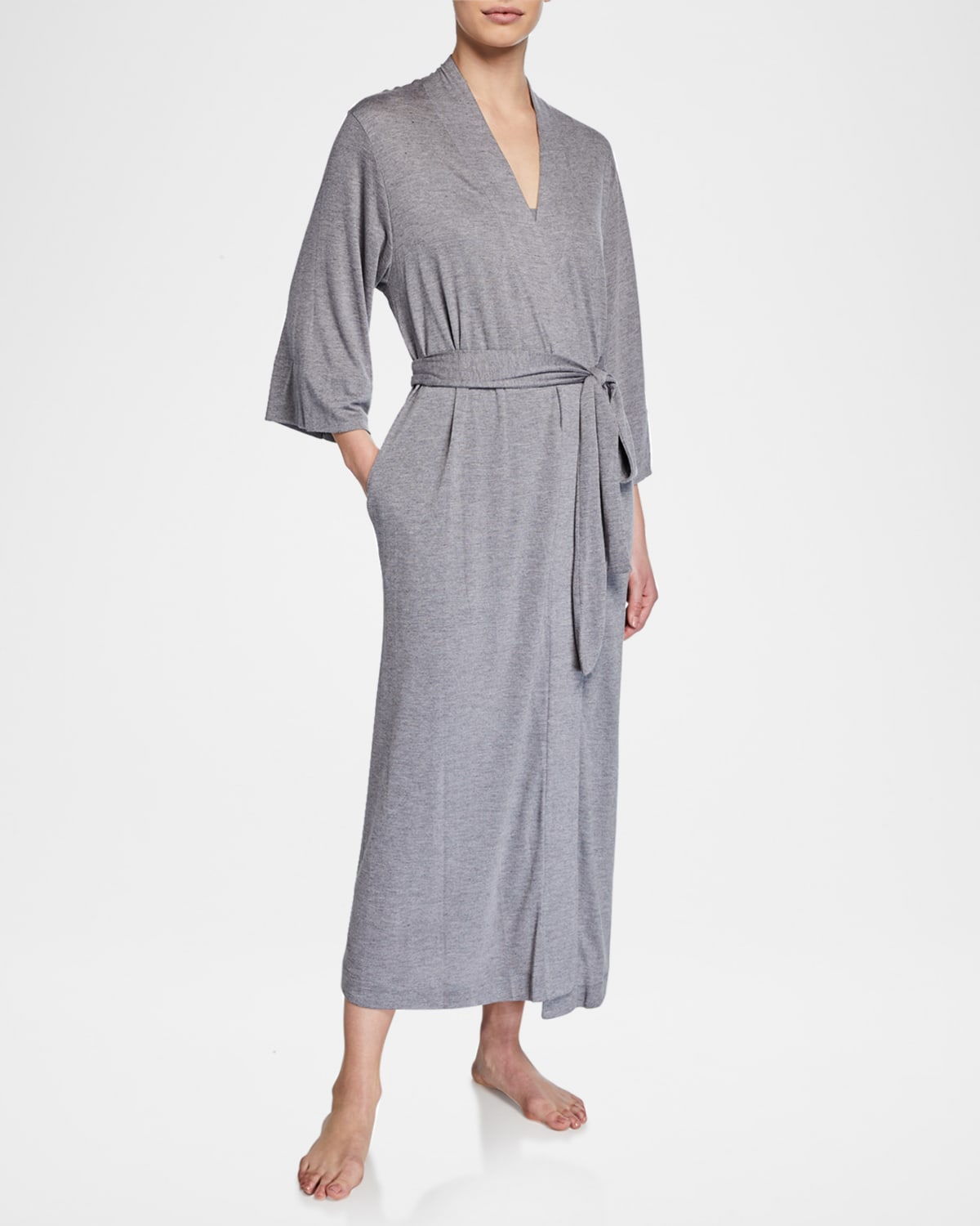 Natori ShangriLa JerseyKnit Robe Neiman Marcus