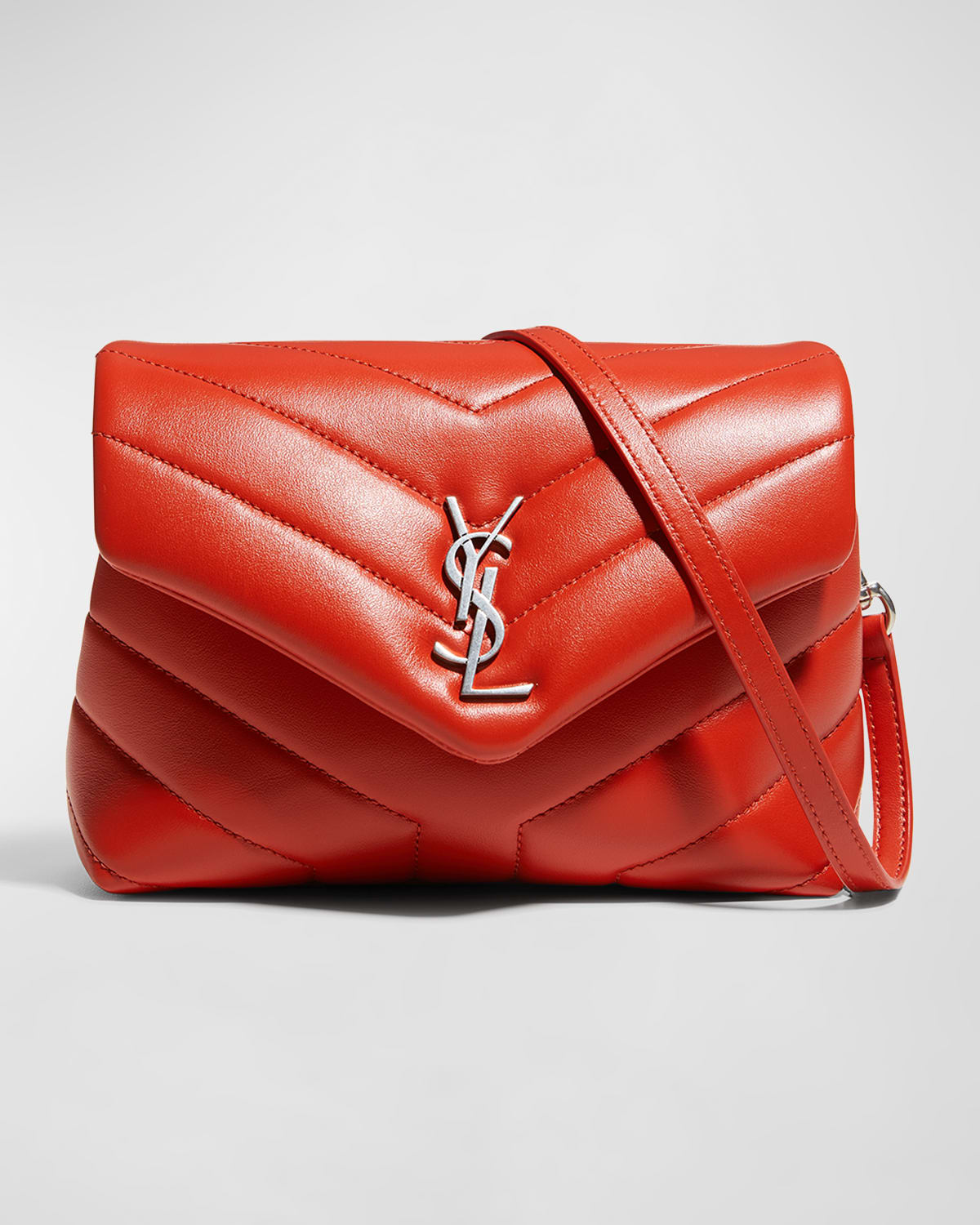 saint laurent loulou small matelasse calfskin flap bag