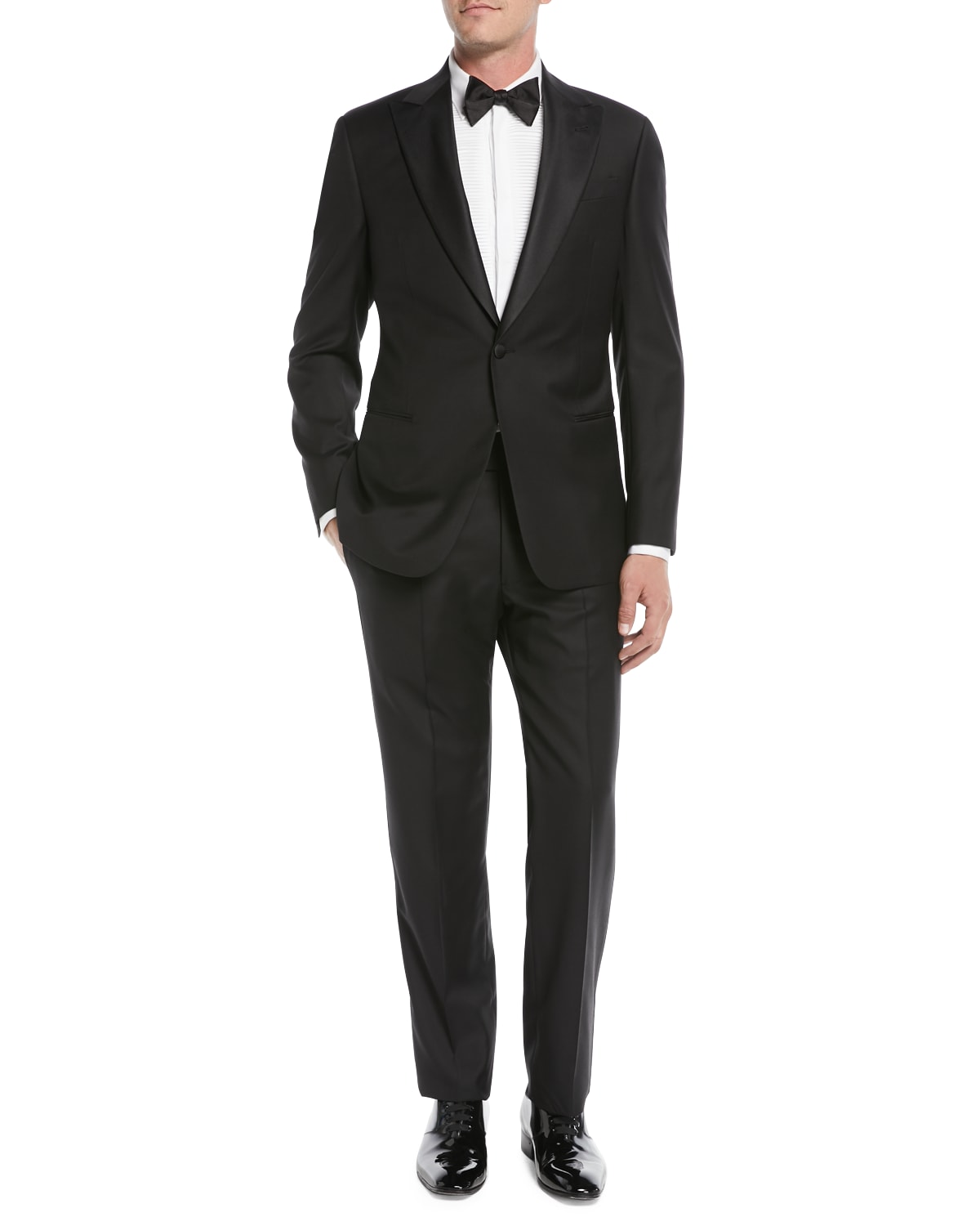 Emporio Armani Men's G-Line Two-Piece Tuxedo Suit | Neiman Marcus