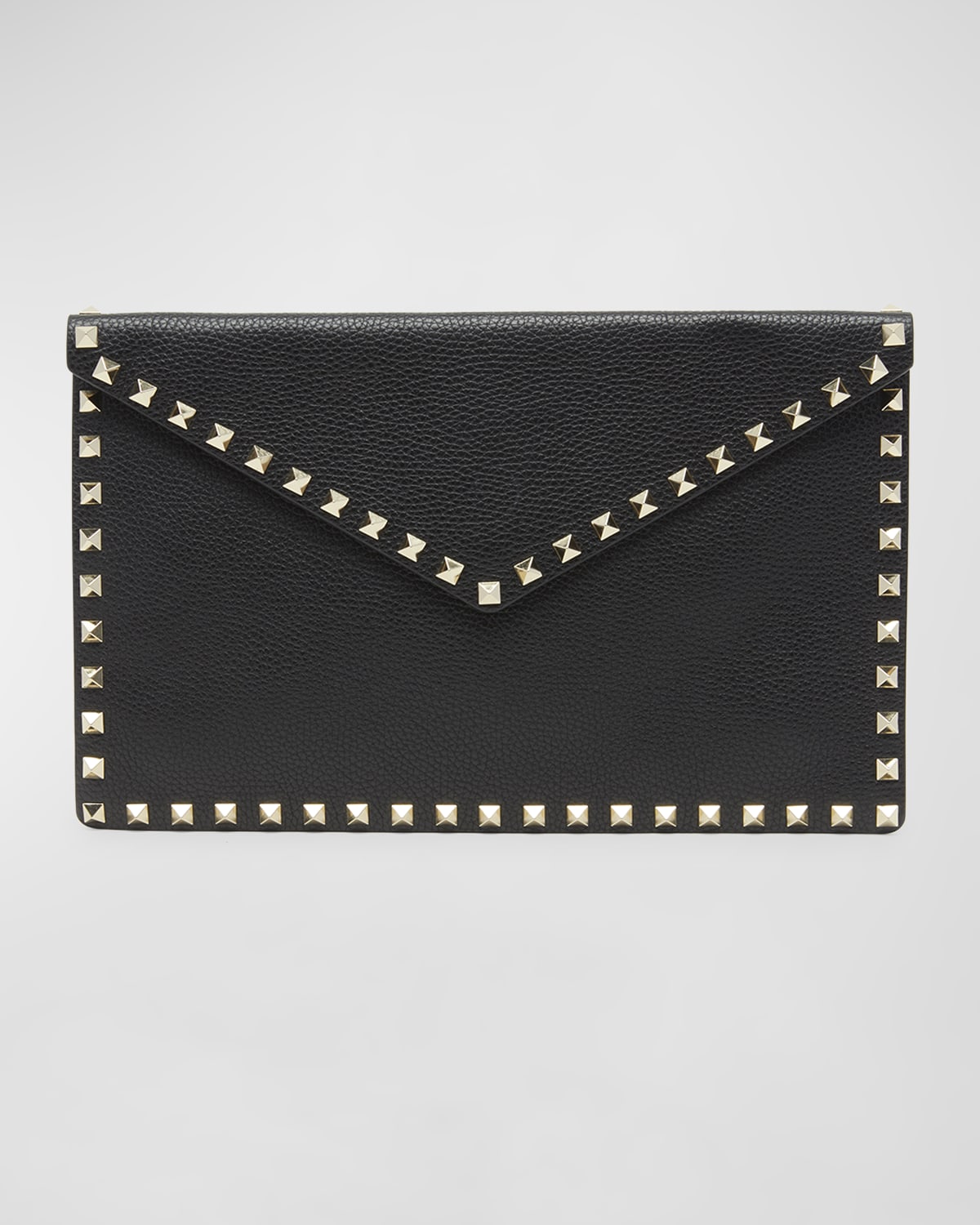 Valentino Garavani Black Leather Clutch Bag main image 0