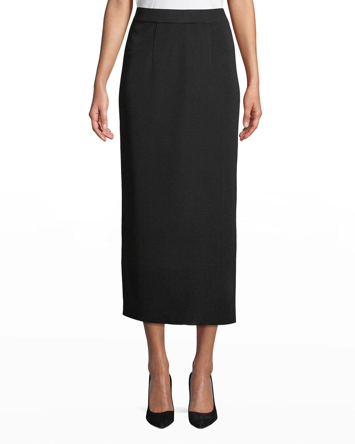 Misook Long Straight Skirt