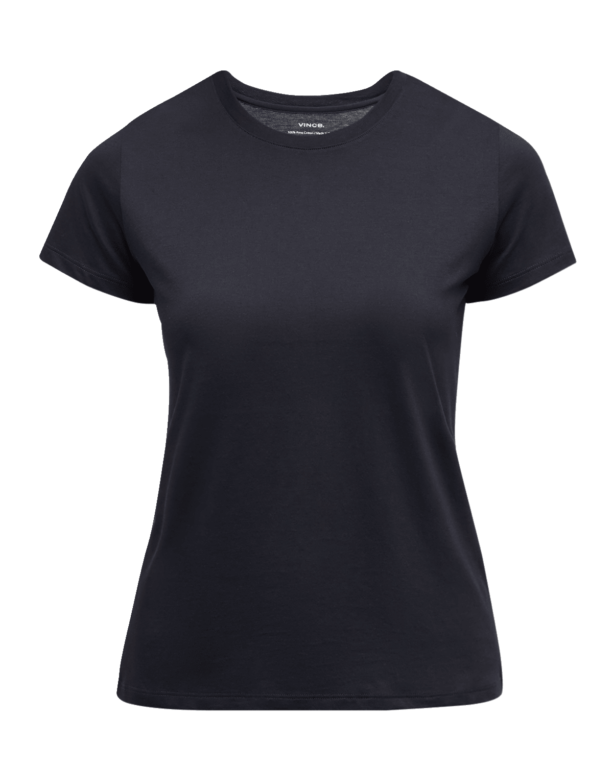 Vince Essential Crewneck Pima Cotton Tee