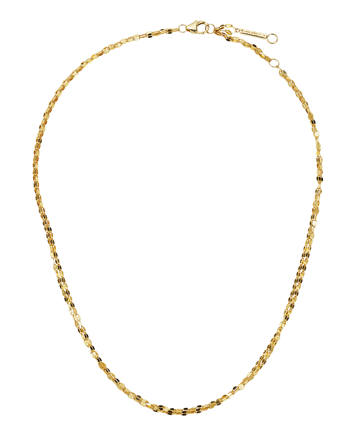 LANA Blake Two-Strand Choker Chain Necklace