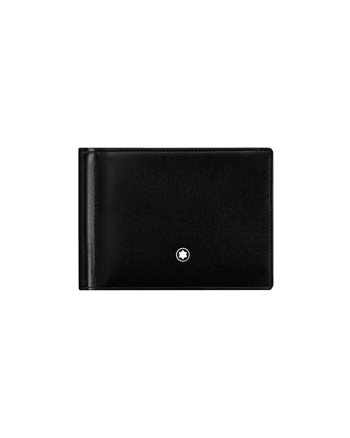 Montblanc Meisterstuck Leather Bifold Wallet with Money Clip, Black