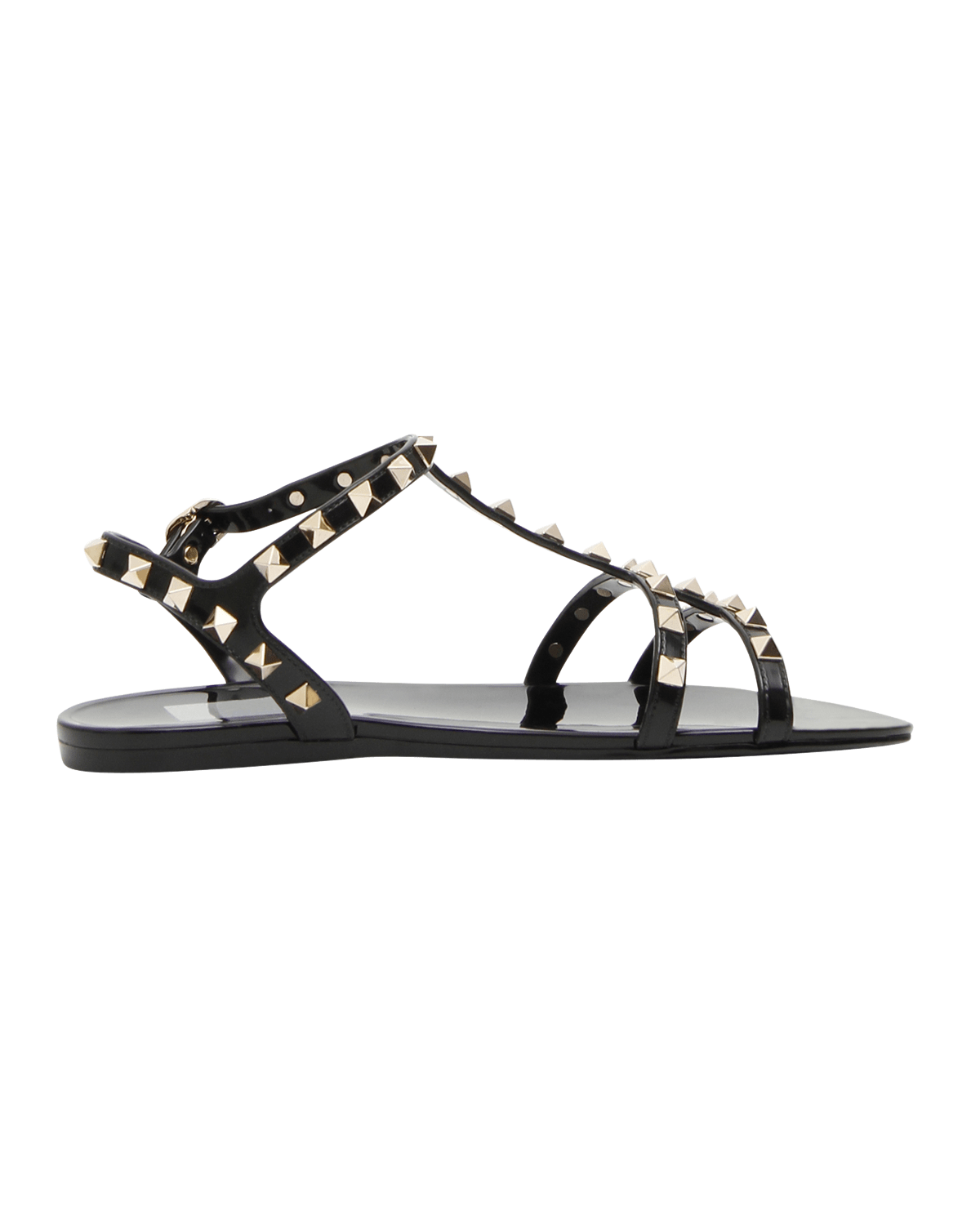 Prada Calfskin Buckle Sporty Sandals | Neiman Marcus
