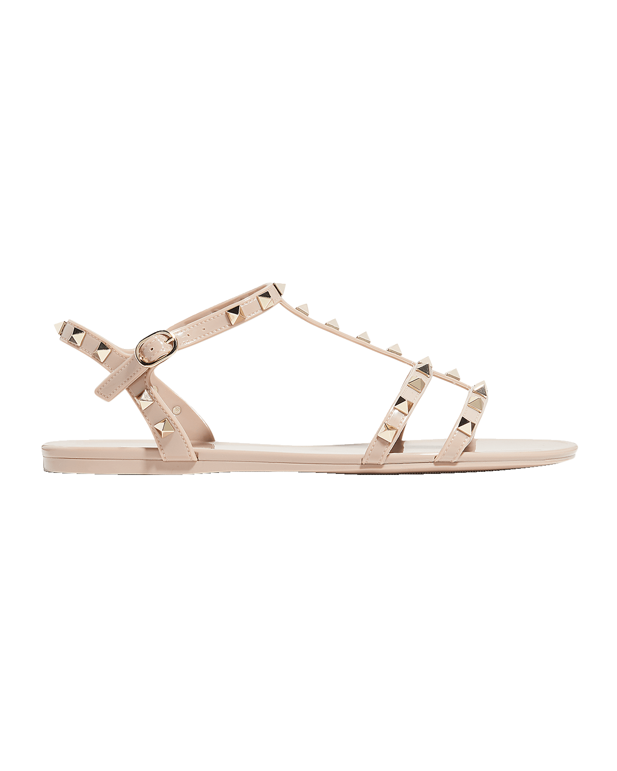 Valentino Garavani Rockstud Jelly Flat Gladiator Sandals