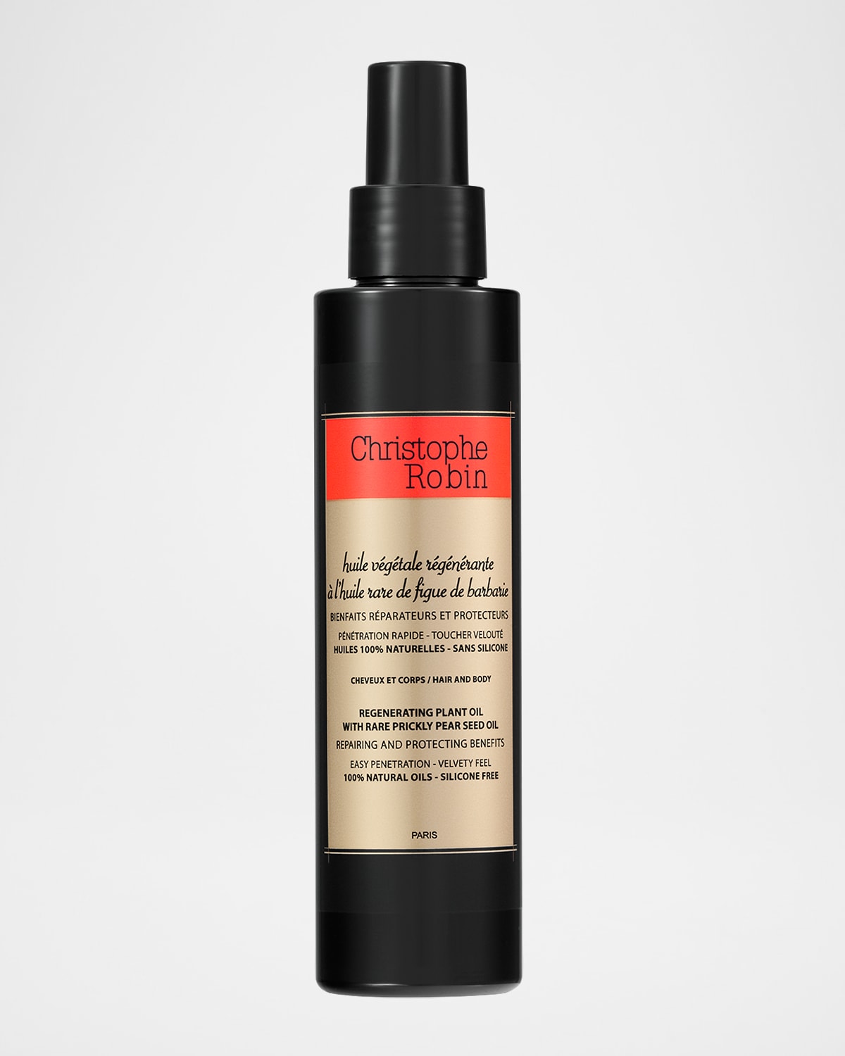 Christophe Robin 5 oz. Regenerating Plant Oil with Rare Prickly Pear Seed Oil