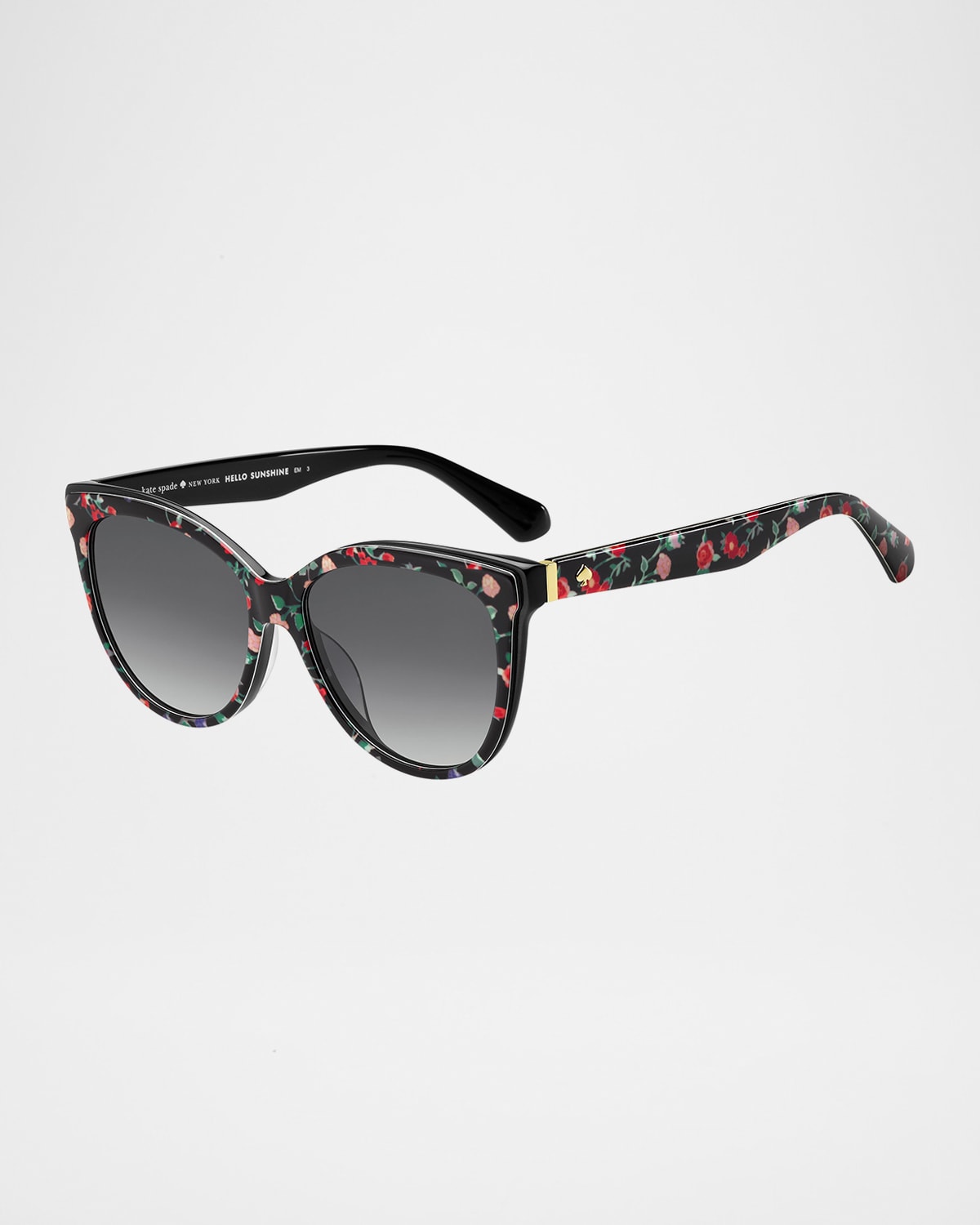 Kate Spade Black Acetate Sunglasses