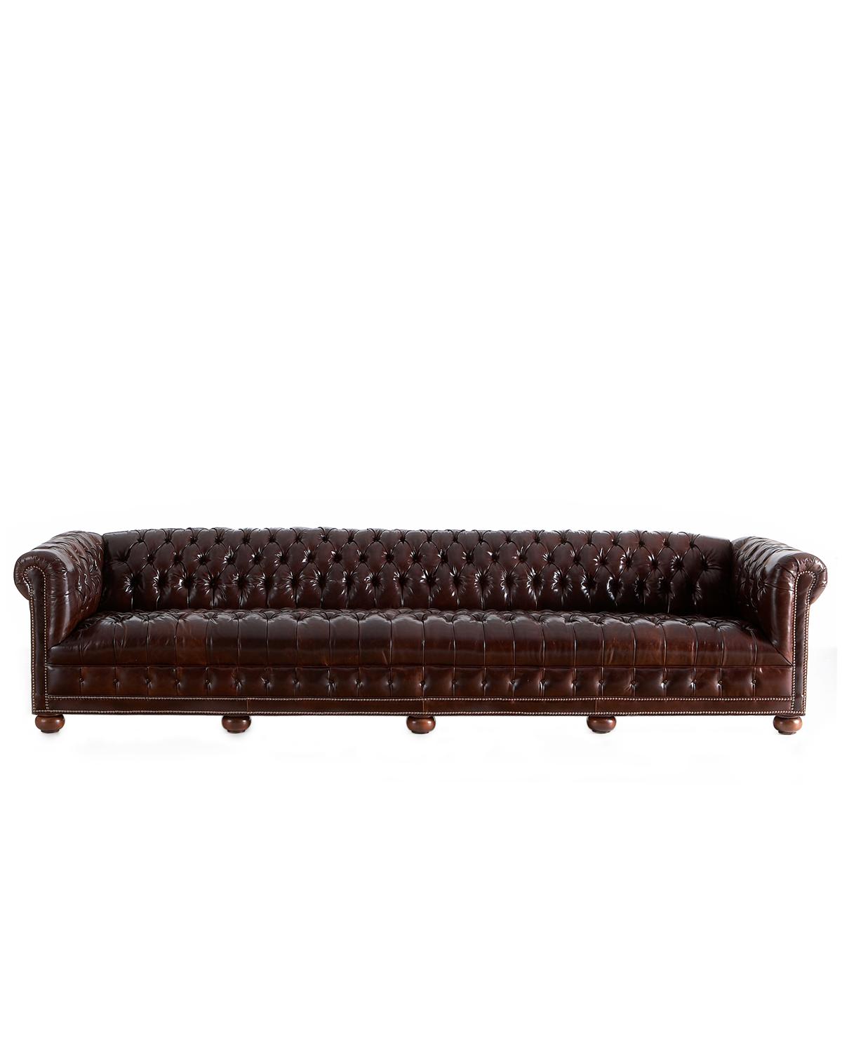 Executive 131.5"L Chesterfield Sofa