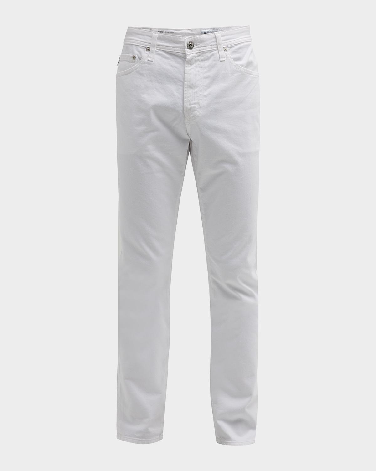 AG Jeans Everett Slim-Straight Twill Pants