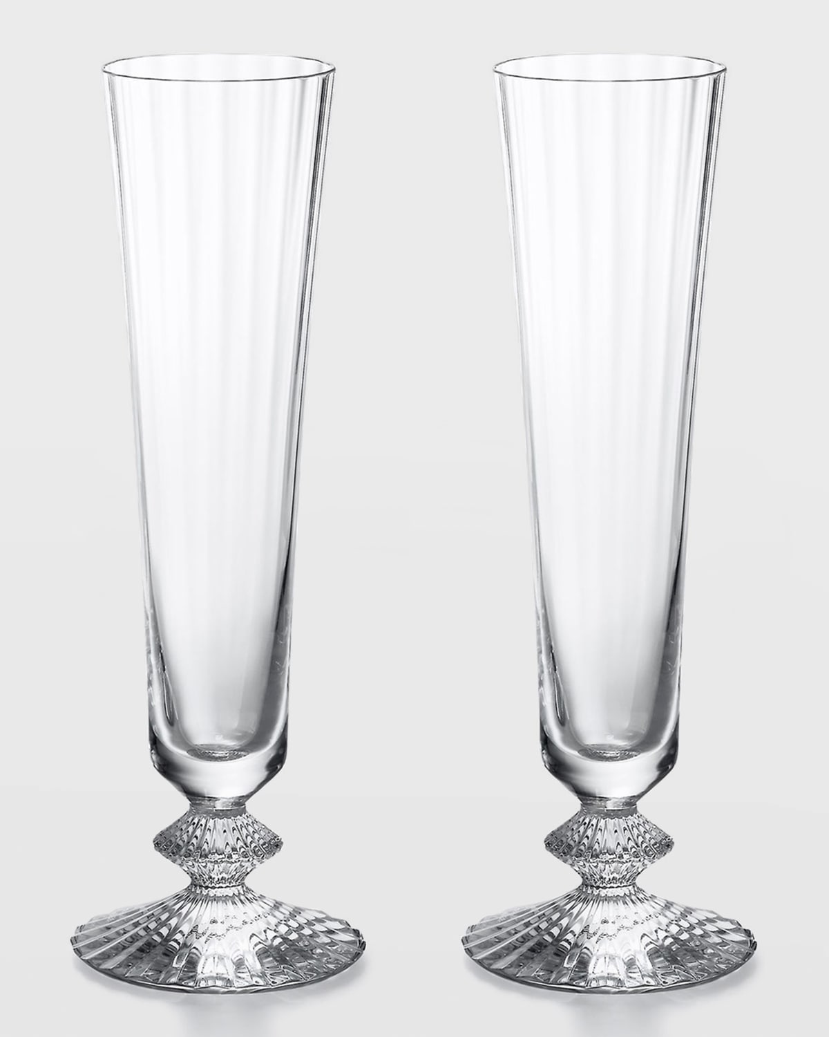 Baccarat Mille Nuits Champagne Flutes, Set of 2