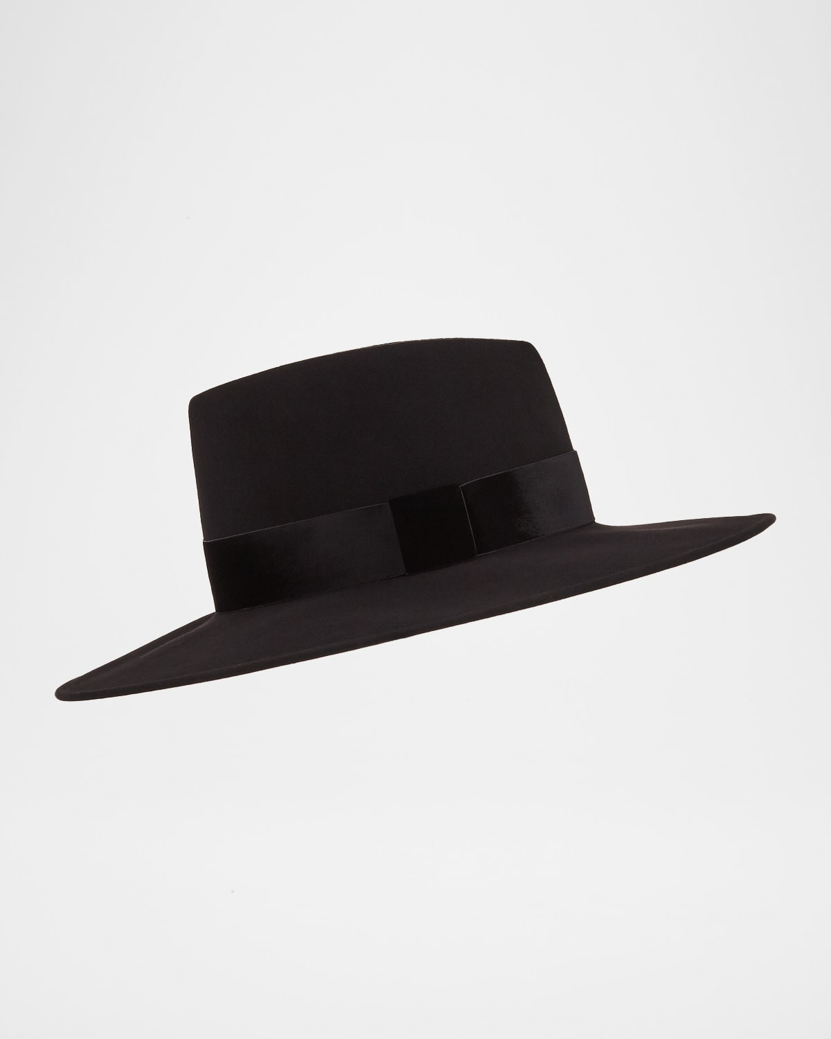 Eugenia Kim Harlowe Wool Panama Hat w/ Velvet Ribbon