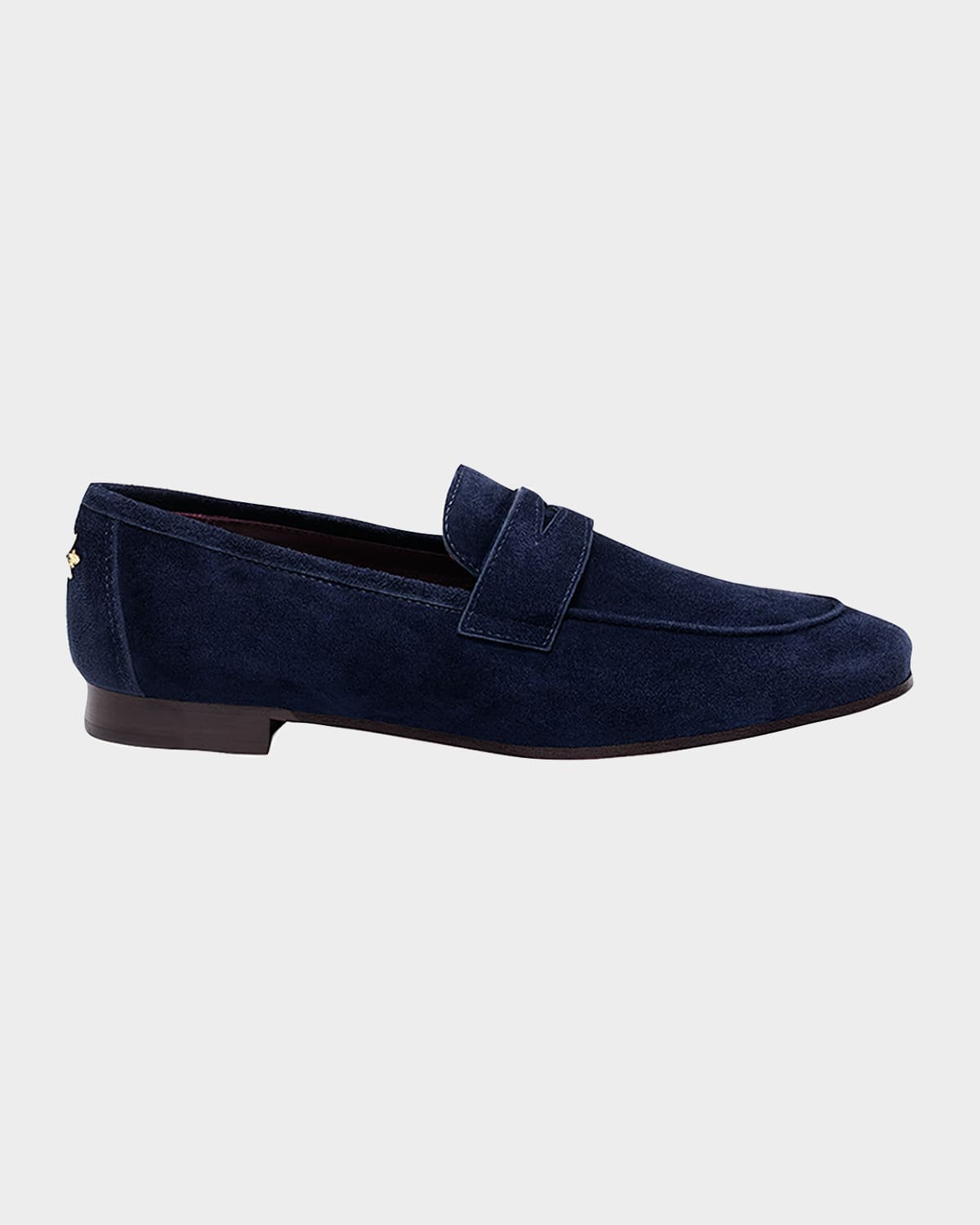 Bougeotte Suede Slip-On Penny Loafers