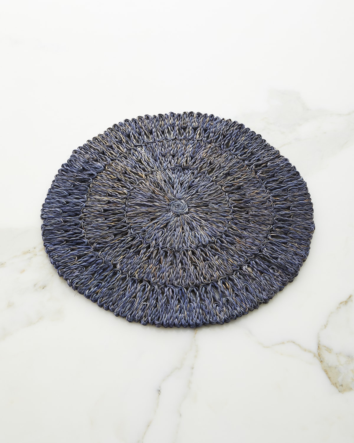 Juliska Straw Loop Placemat - Delft Blue