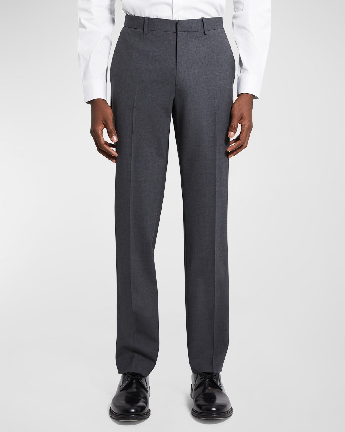 Straight Leg Wool Pants | Neiman Marcus
