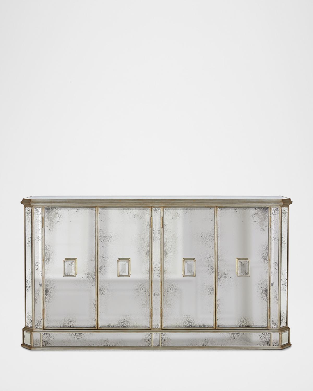 Juno Foxed Mirror Credenza