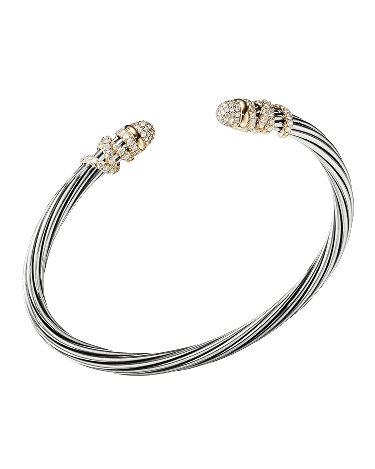David Yurman DY Helena Diamond Bangle Bracelet