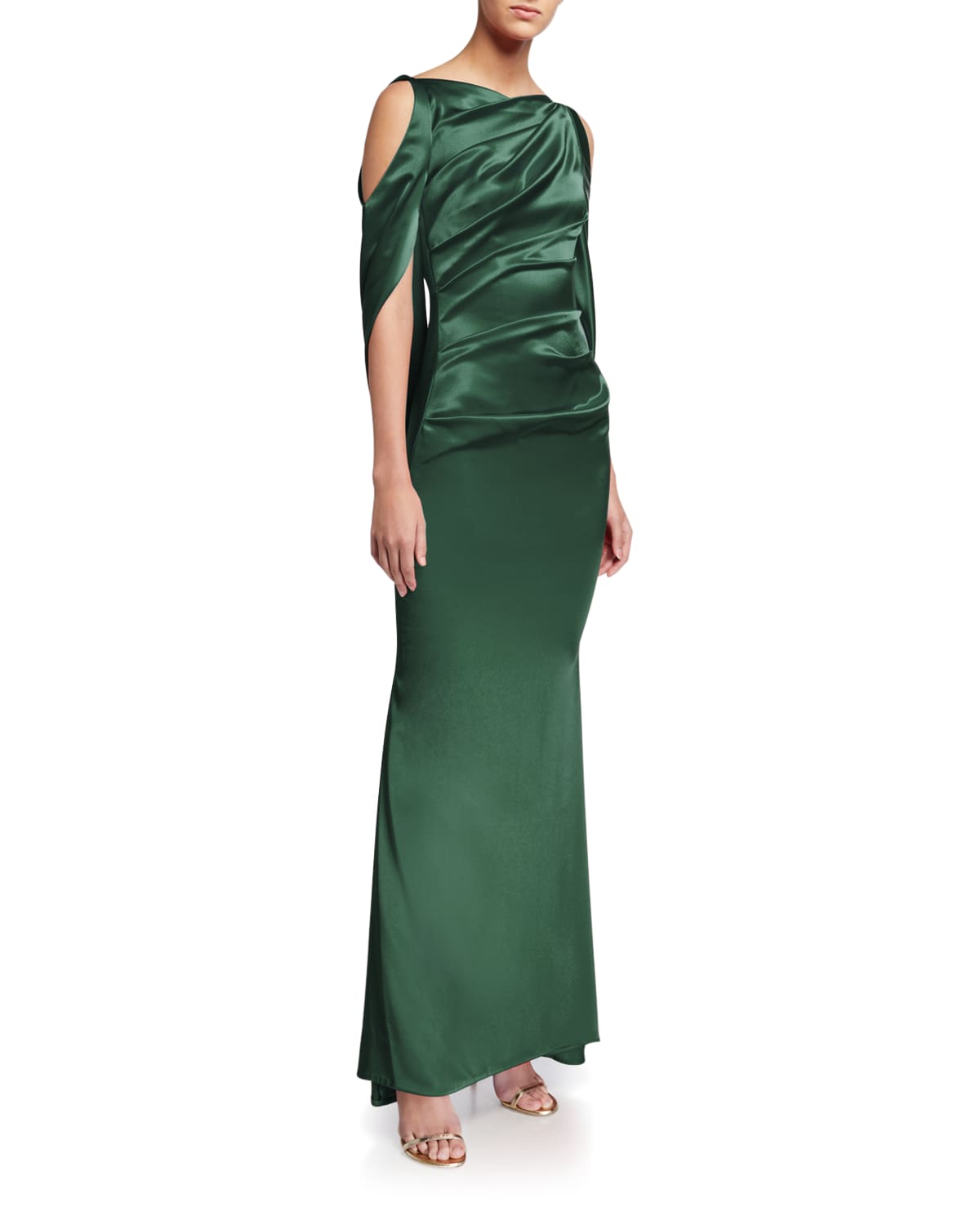 Draped Evening Gown | Neiman Marcus