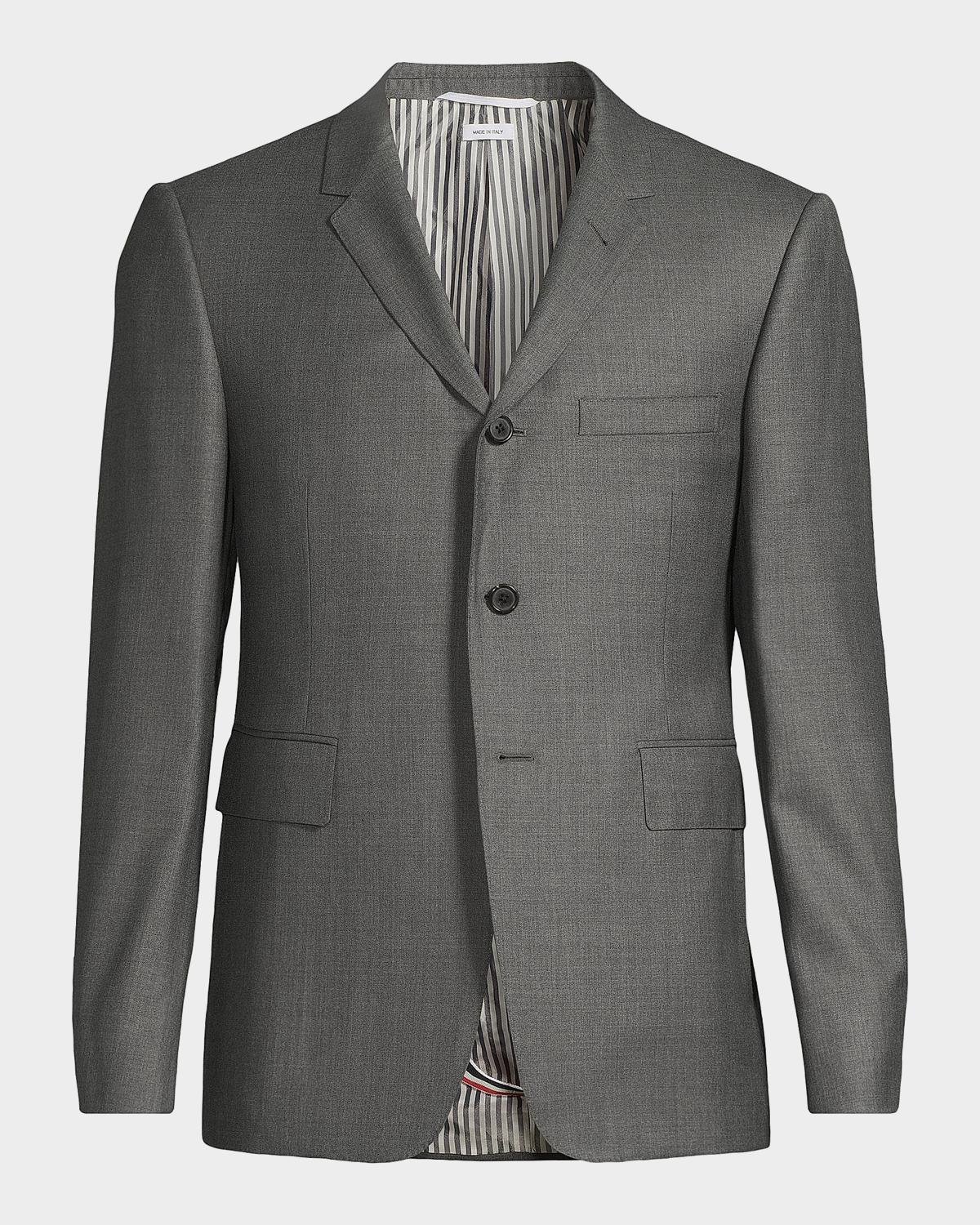 Thom Browne Men's Classic Wool Super 120S Wool Sport Jacket