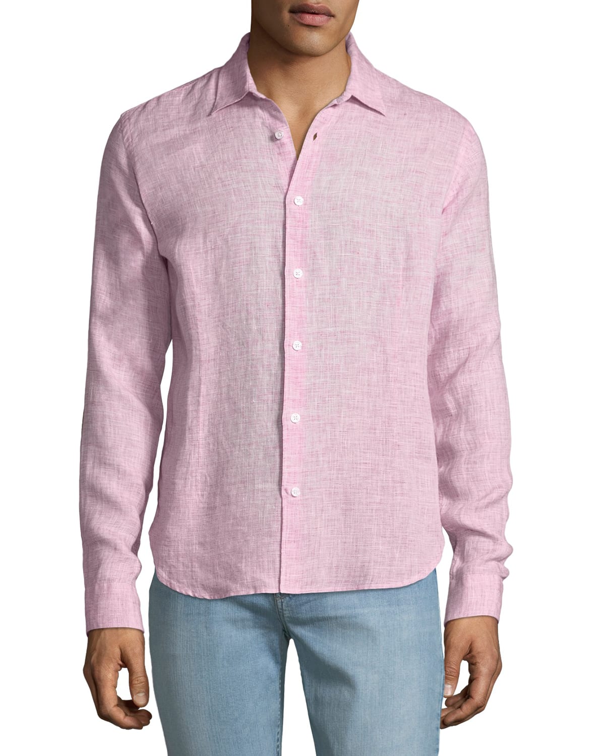 pink sport shirt