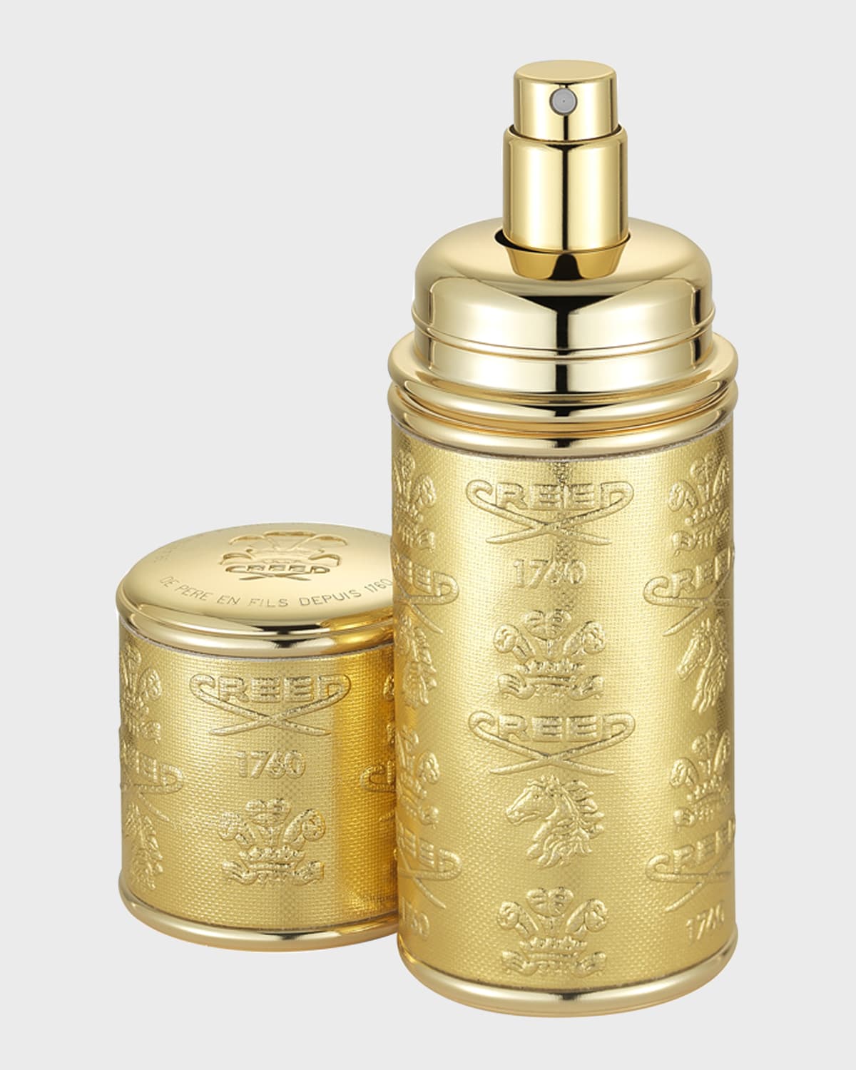 CREED 1.7 oz. Deluxe Atomizer, Gold with Gold Trim