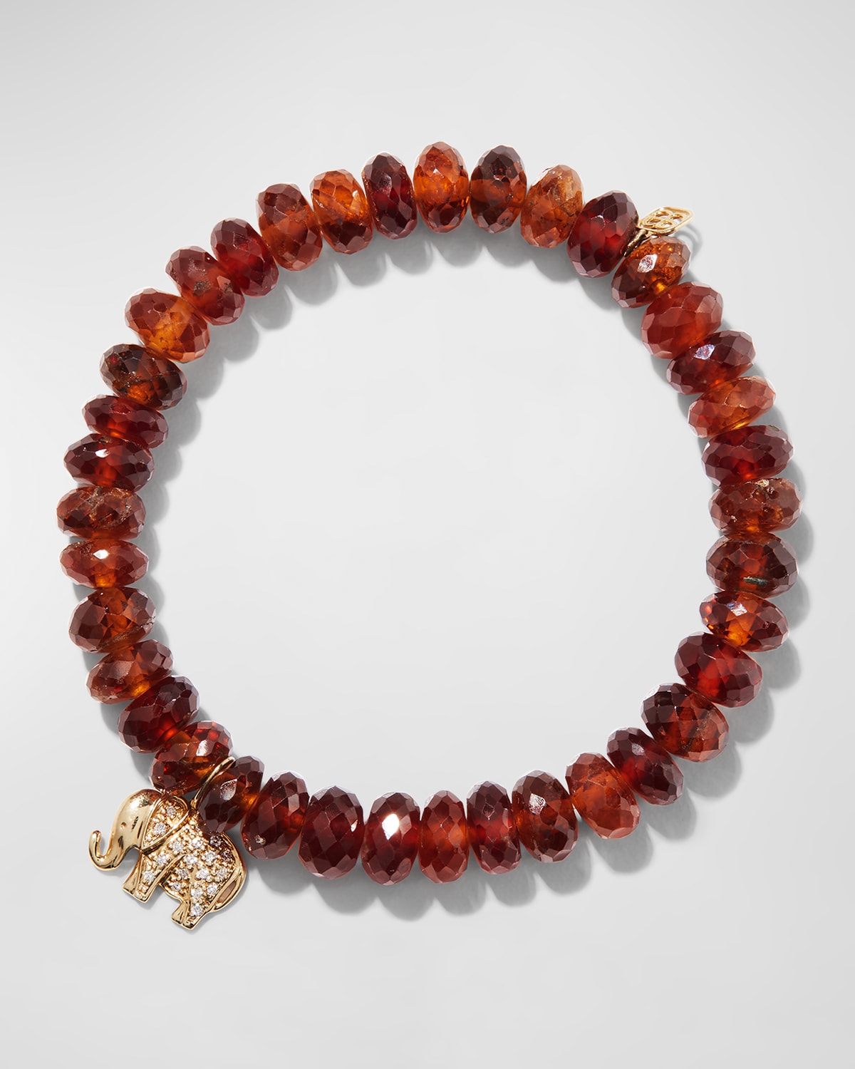 Sydney Evan Labradorite Bead Bracelet w/ Starburst Charm Neiman Marcus