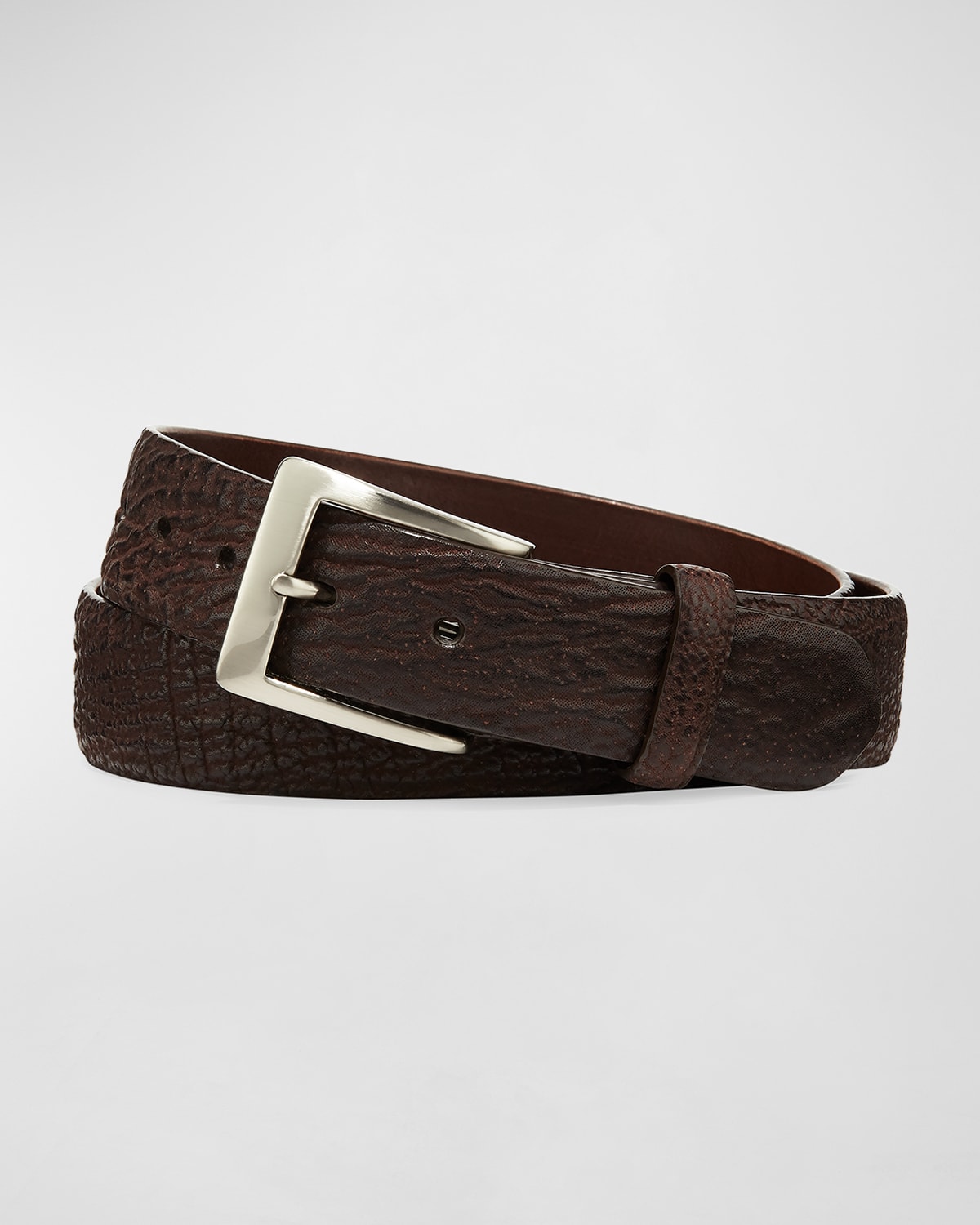 W. Kleinberg Men's Sharkskin Belt