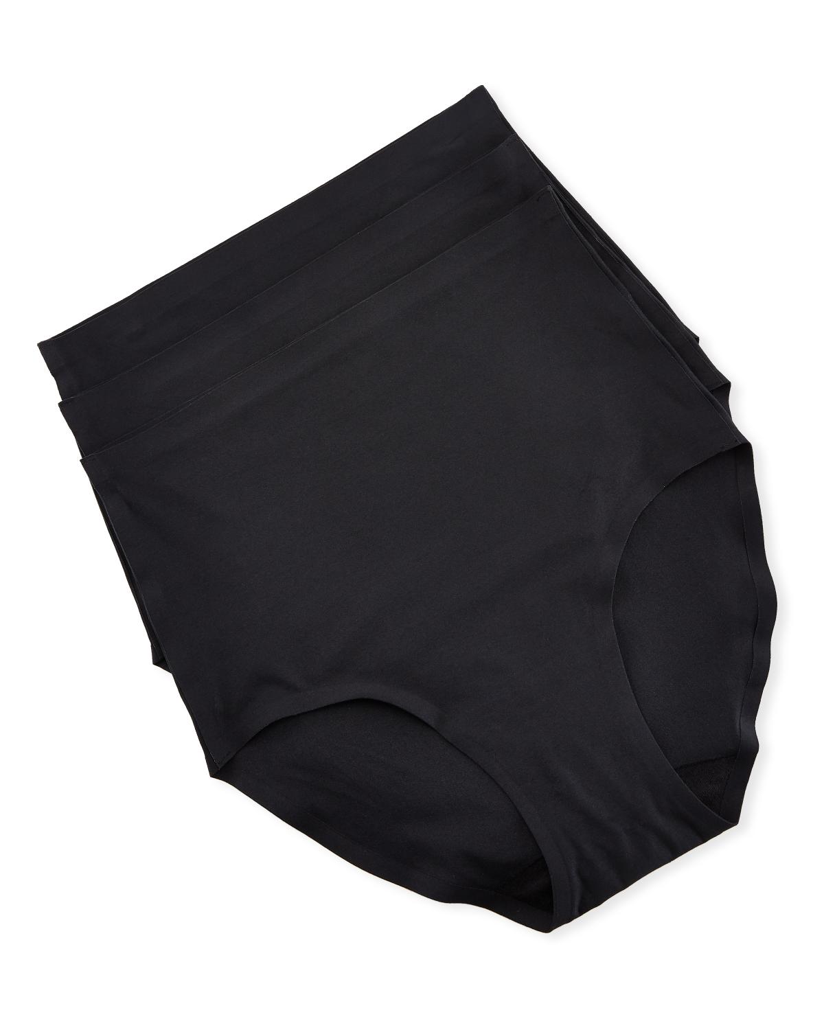 Soft Stretch High-Waist Seamless Regular Briefs - 3 Pack