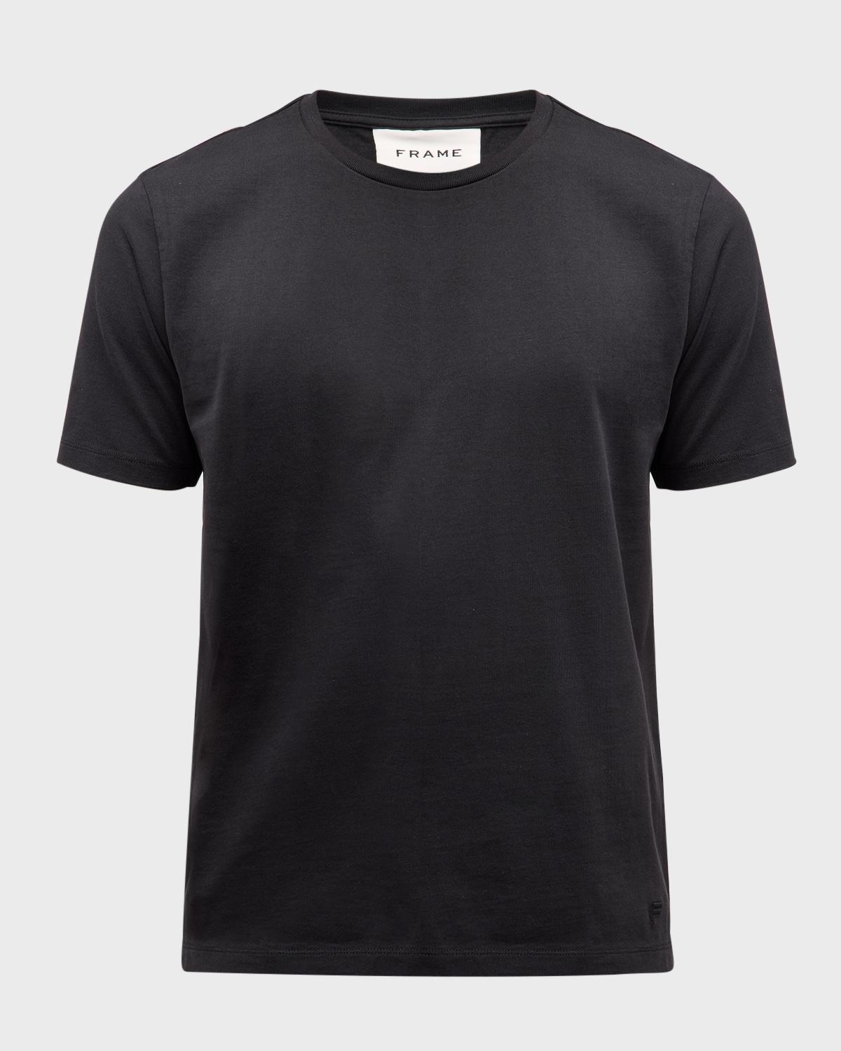 FRAME Men's Heavyweight Cotton Crewneck Classic Fit T-Shirt