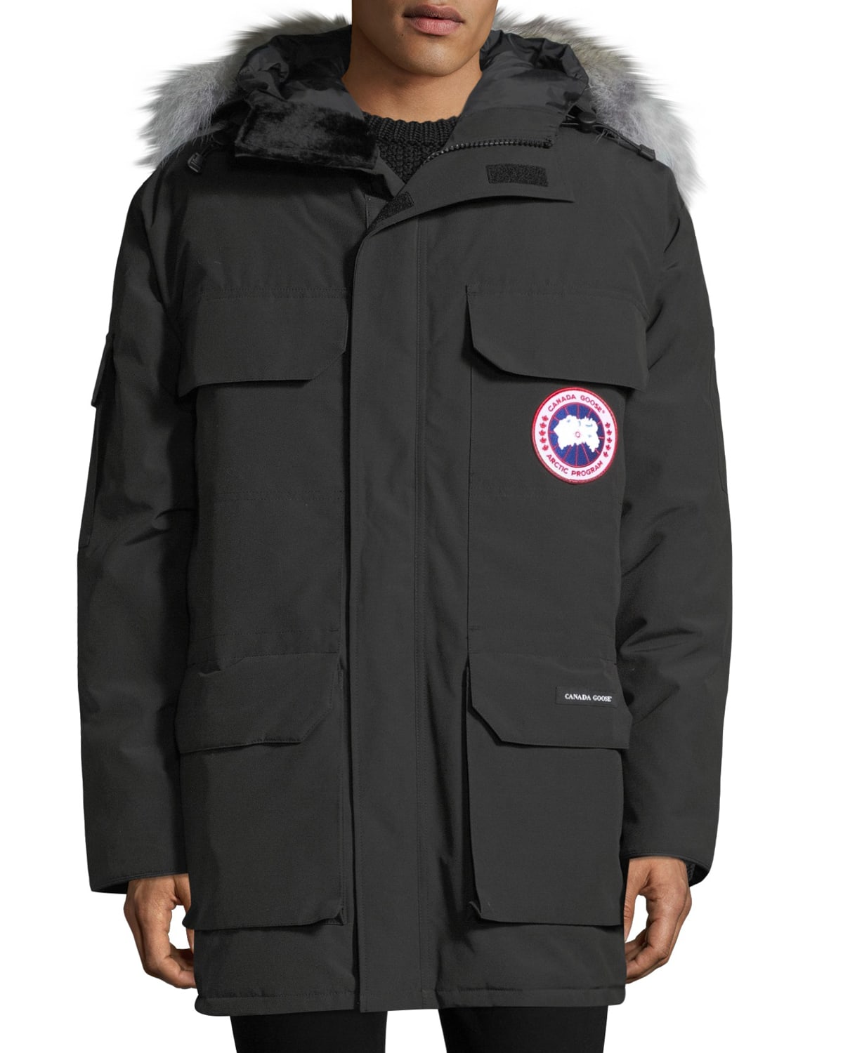 Canada Goose Men's Macmillan Parka Coat Fusion Fit Neiman Marcus