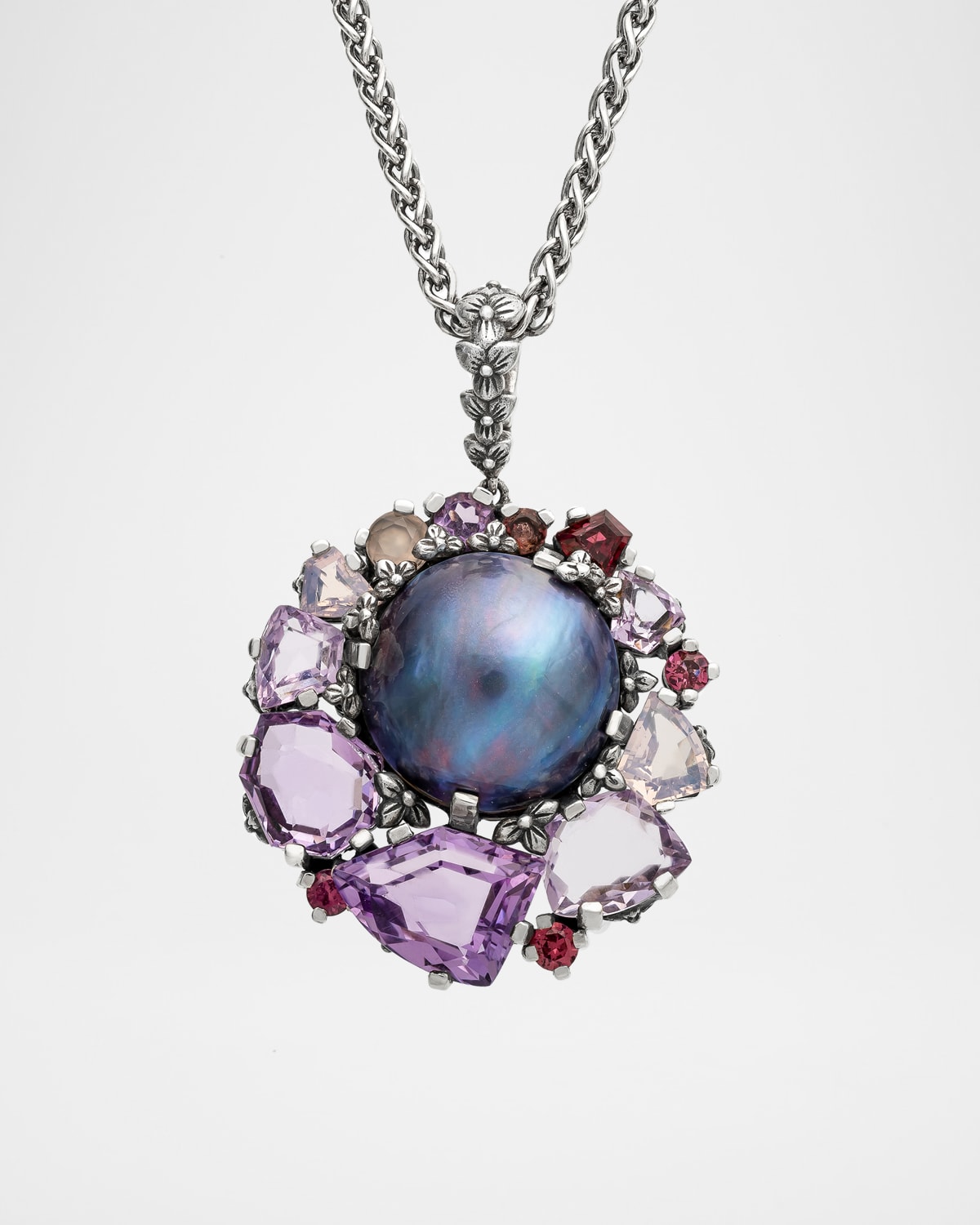 Nuance Pear Toggle Necklace