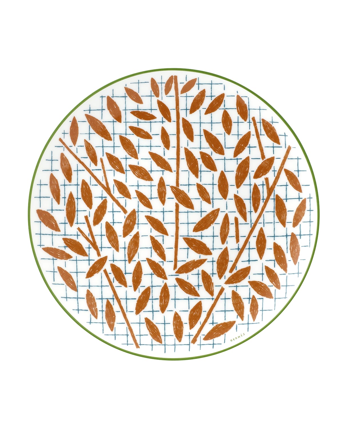 Hermes A Walk in the Garden Dessert Plate