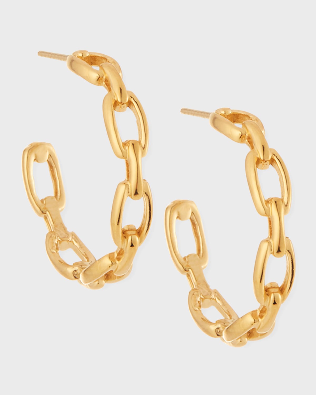 Gold Link Earrings Neiman Marcus