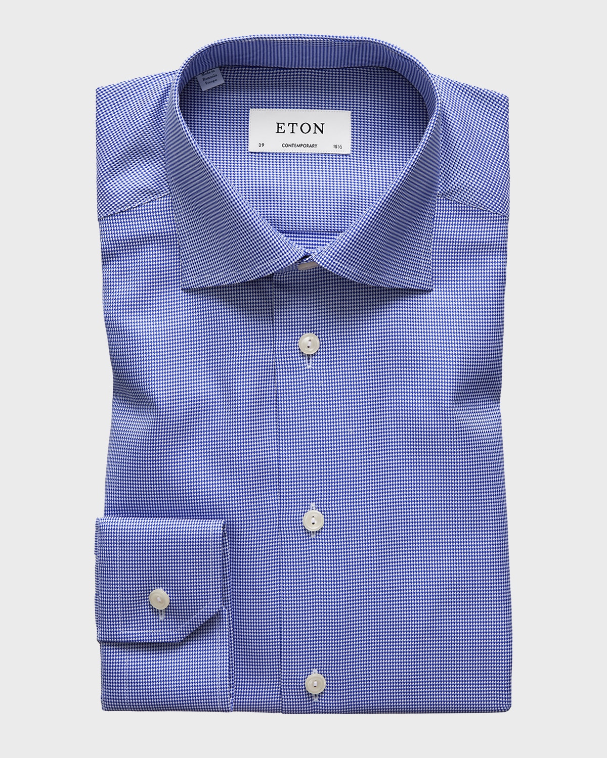 Eton Men's Contemporary Fit Neat Print Dress Shirt | Neiman Marcus