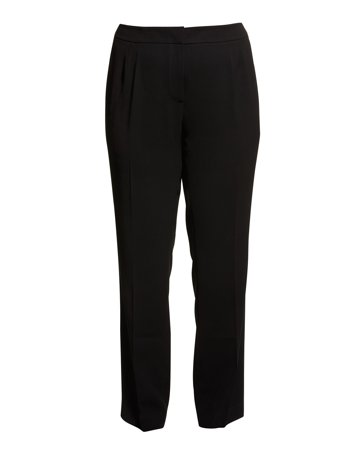 Lafayette 148 New York Plus Size Barrow Straight-Leg Crepe Pants