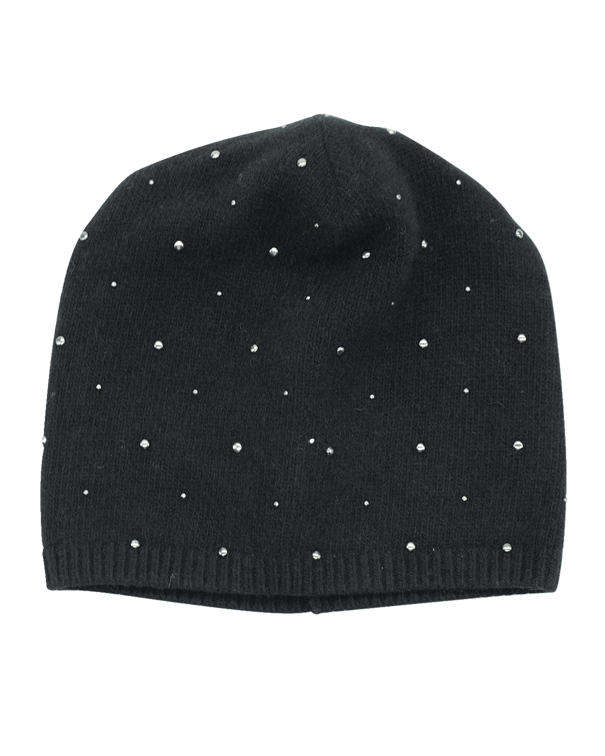 Portolano Lady Boyfriend Jersey-Knit Cashmere Slouch Beanie