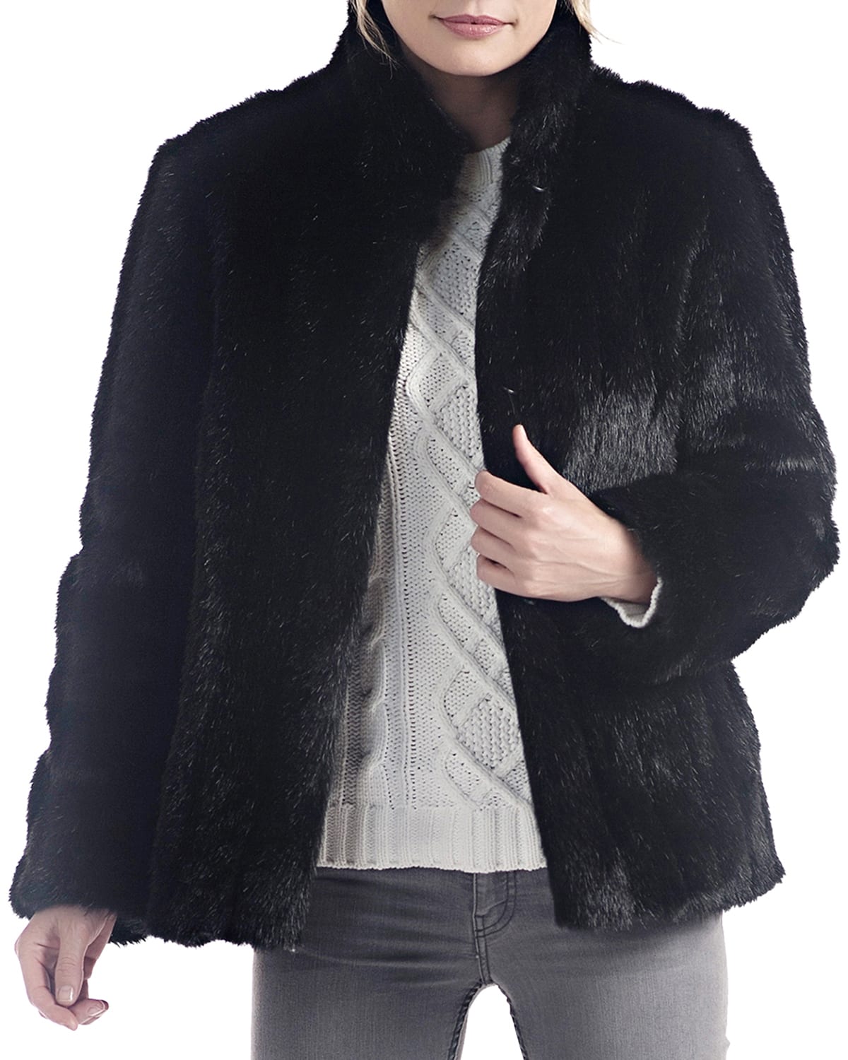 Faux Fur Outerwear | Neiman Marcus