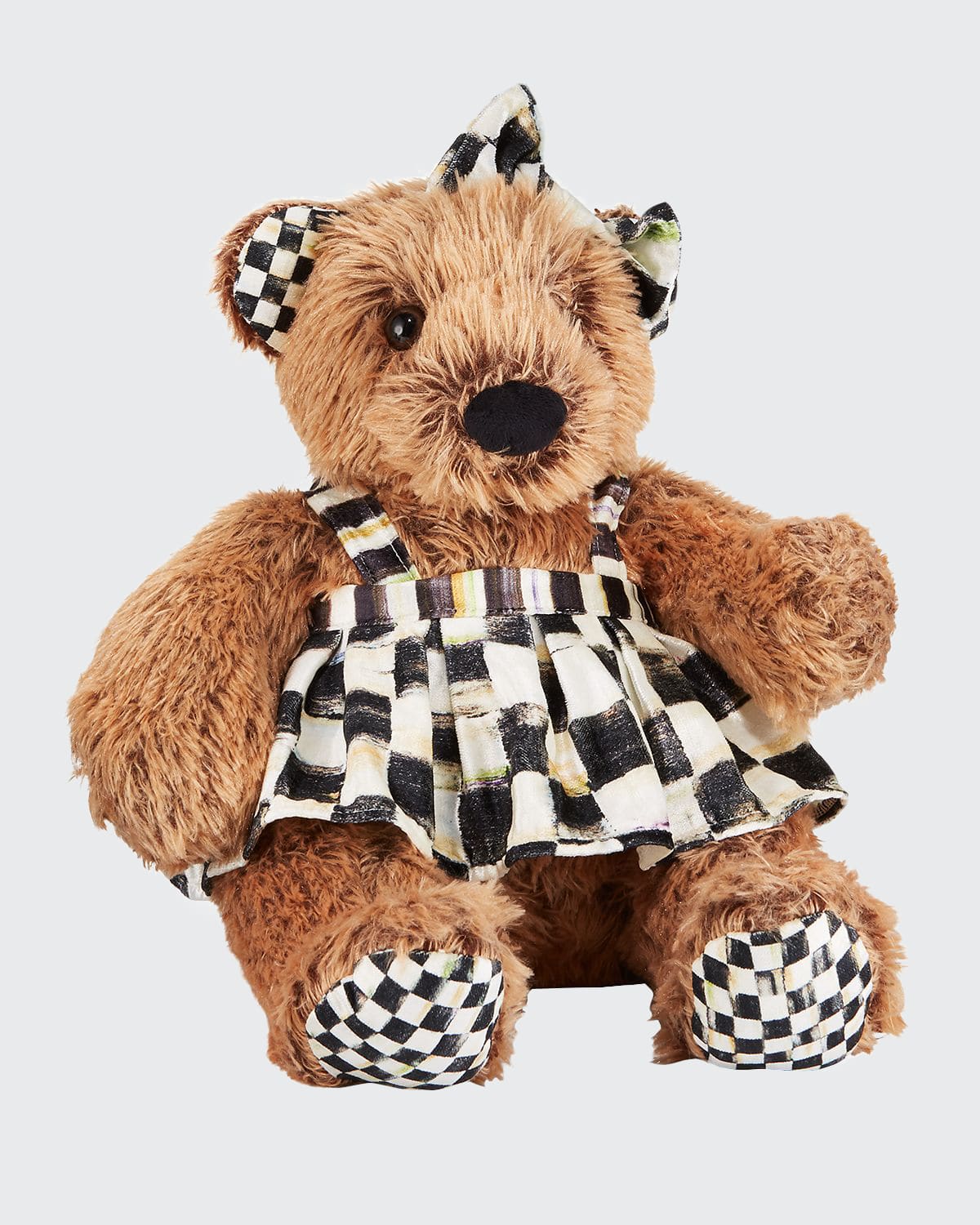MacKenzie-Childs Kenzie the Bear Stuffed Teddy Bear