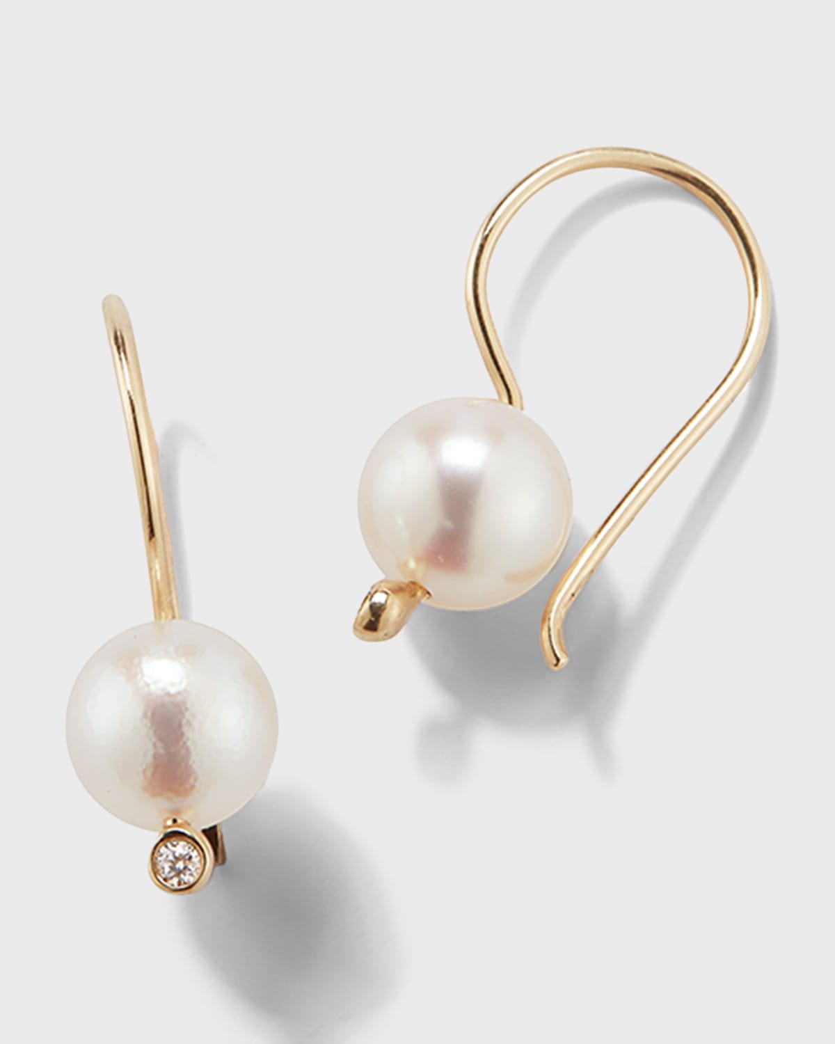 Pearl Diamond Earrings | Neiman Marcus