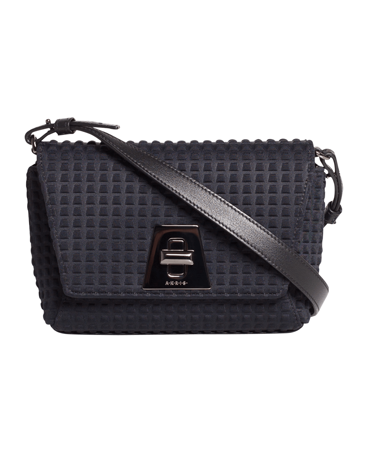 Akris Anouk Little Day Techno Fabric Crossbody Bag