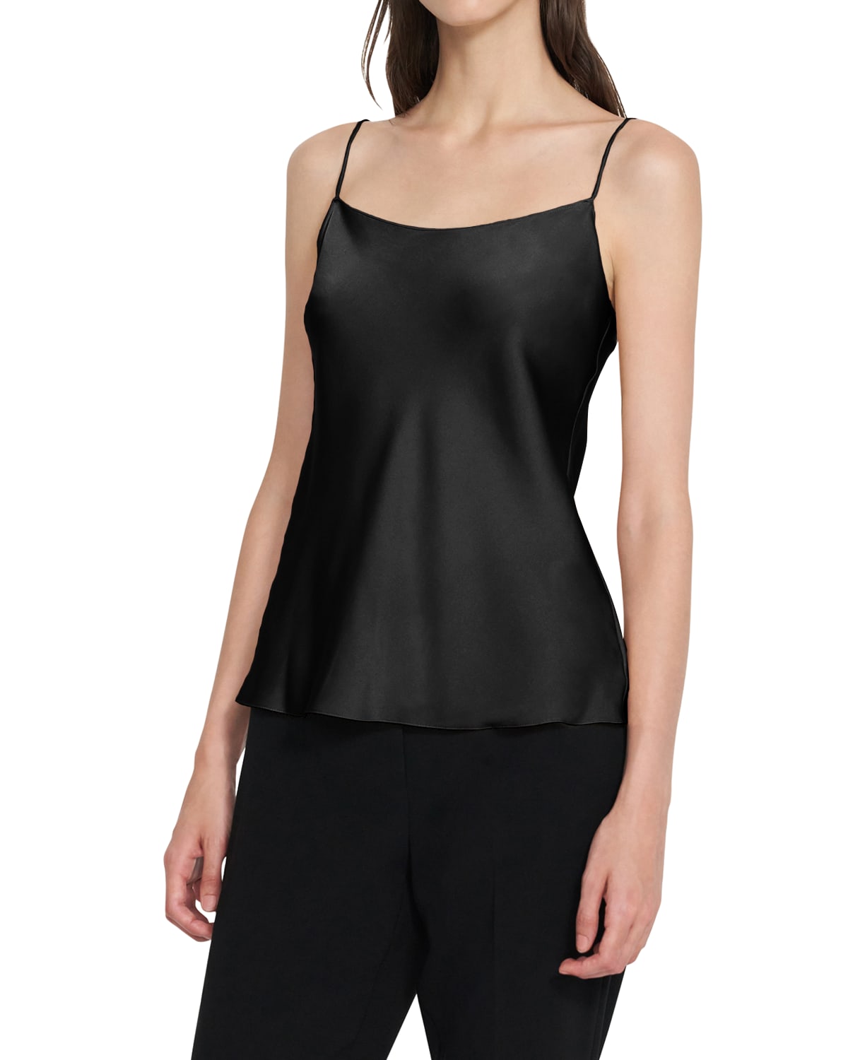 Theory Imported Silk Top Neiman Marcus