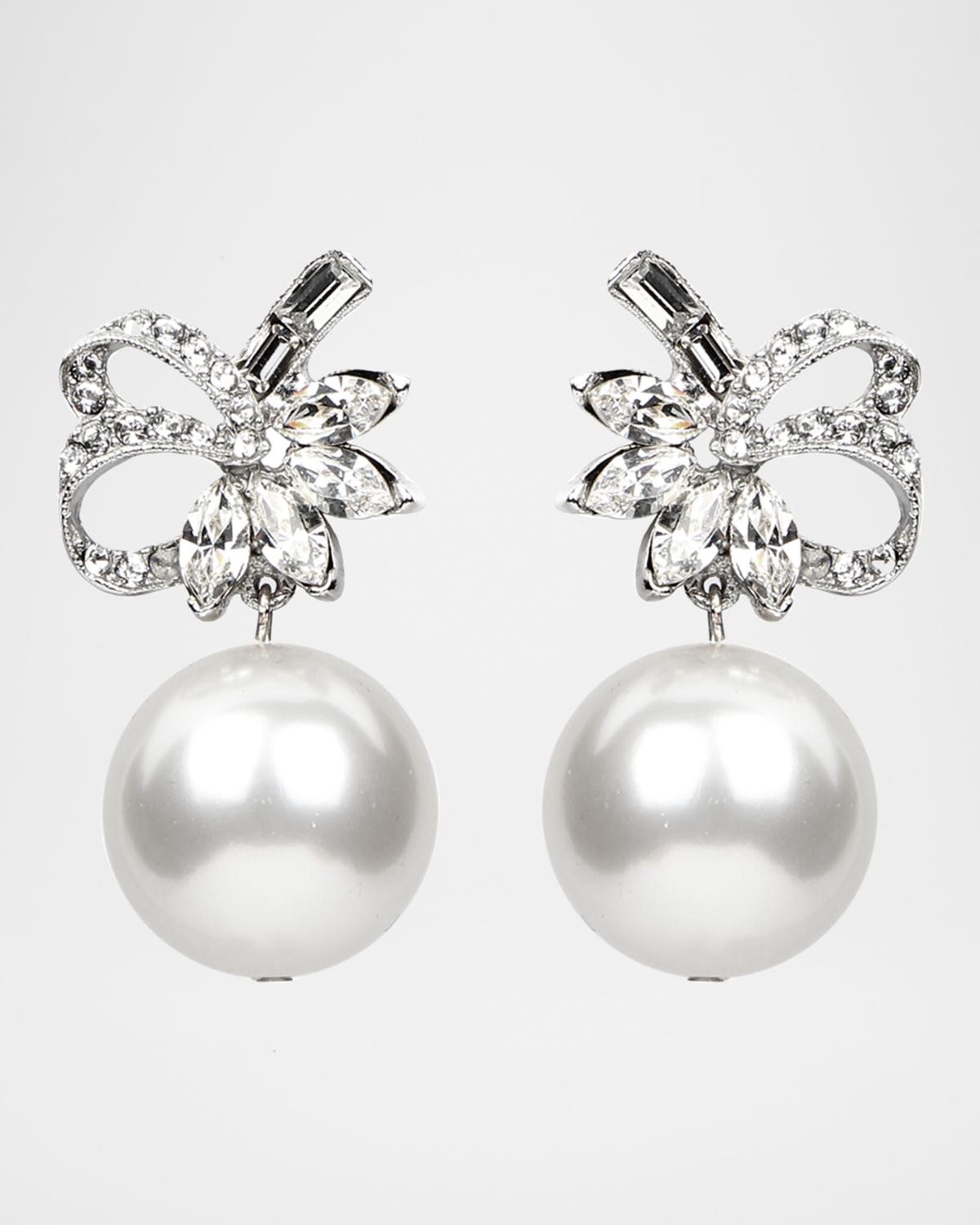 24k Gold Electroplated Silver Crystal Cluster Clip-On Earrings