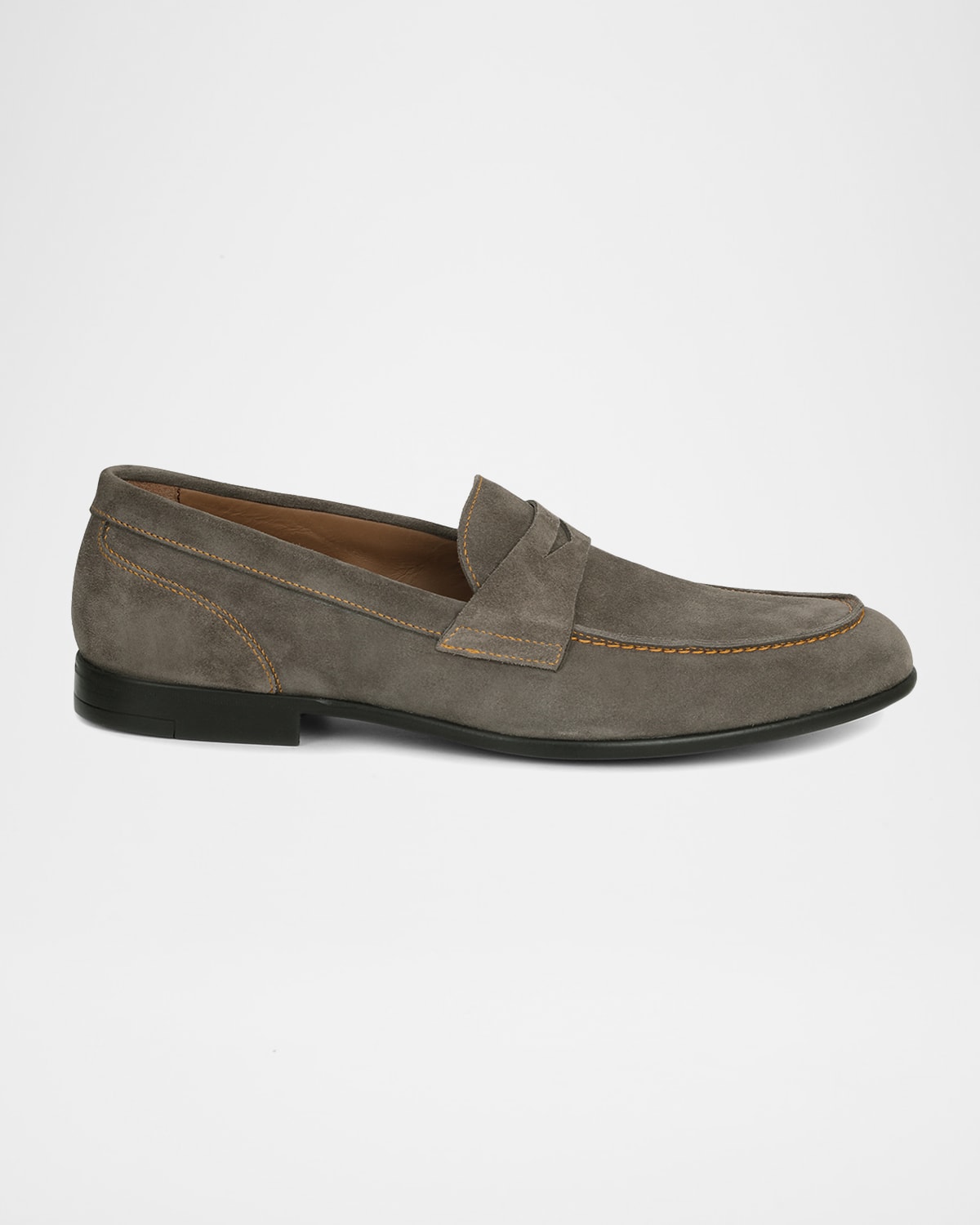 Bally Men's Webb Suede Penny Loafers | Neiman Marcus