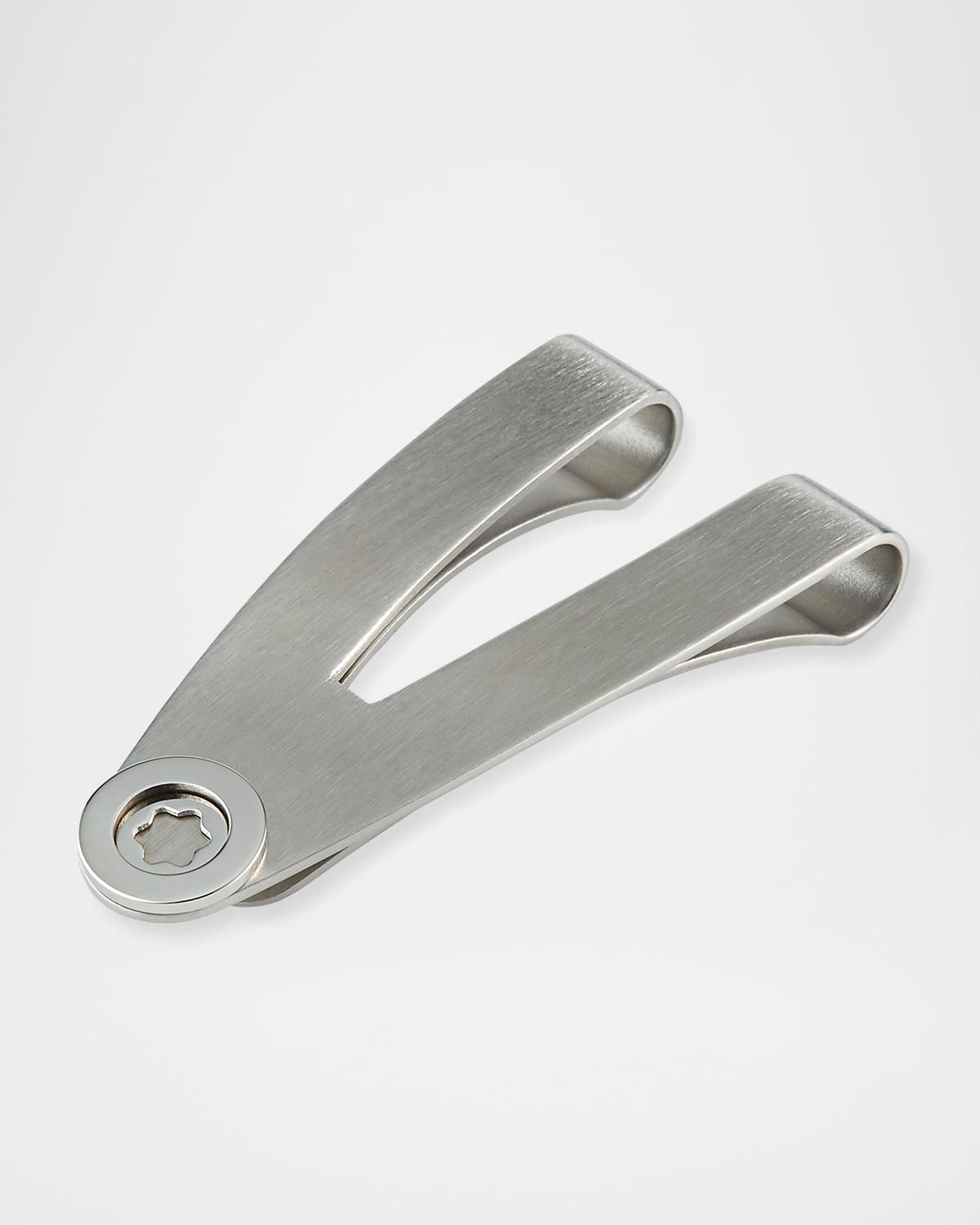 Montblanc Men's Stainless Steel Money Clip