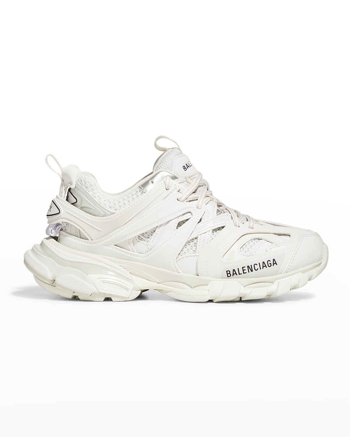 Balenciaga Track Colorblock Mixed Sneakers, Bleu Roi | Neiman Marcus